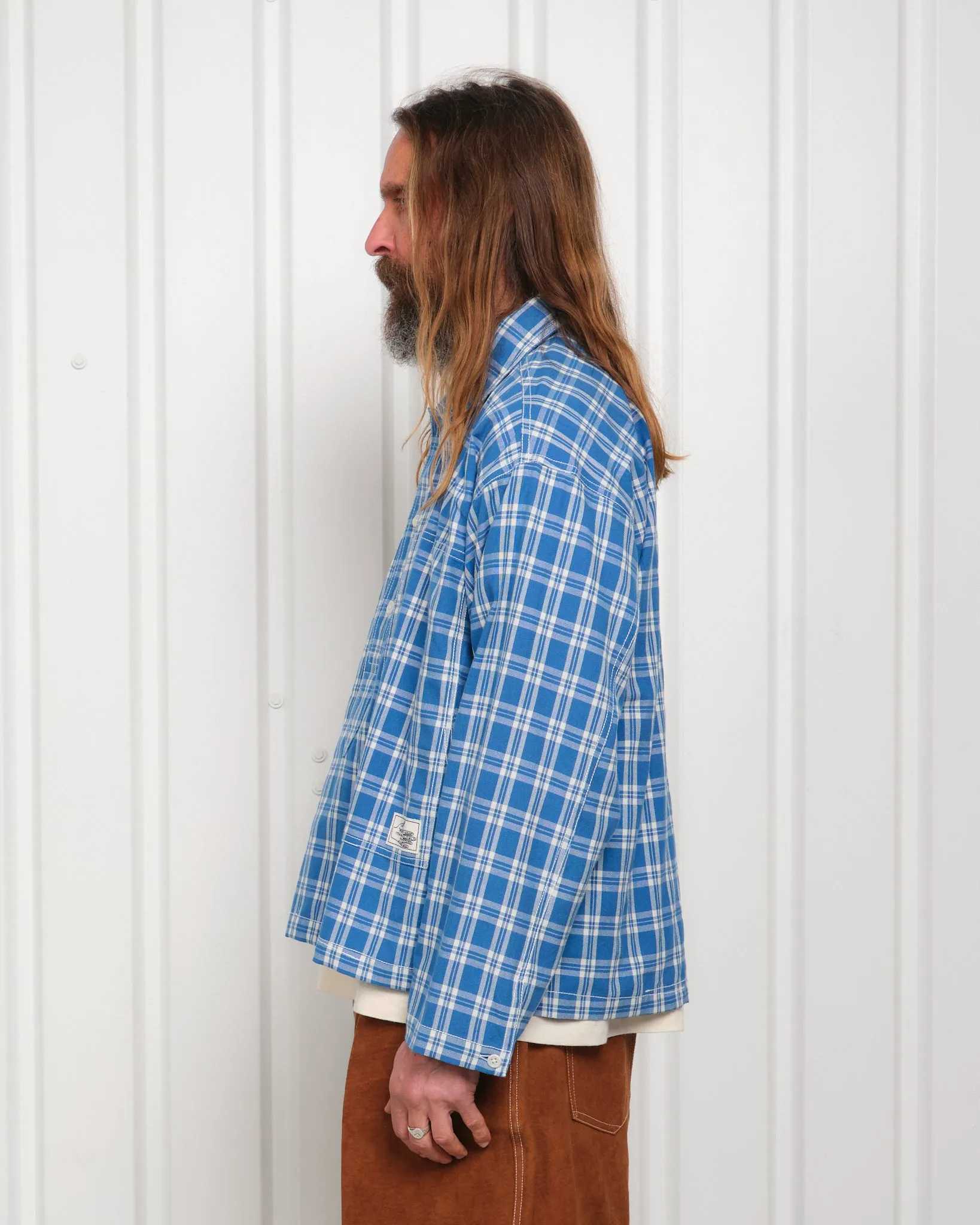 Work Shirt - Country Check Wonky-Wear sold by Story Mfg. product image thumbnail 5