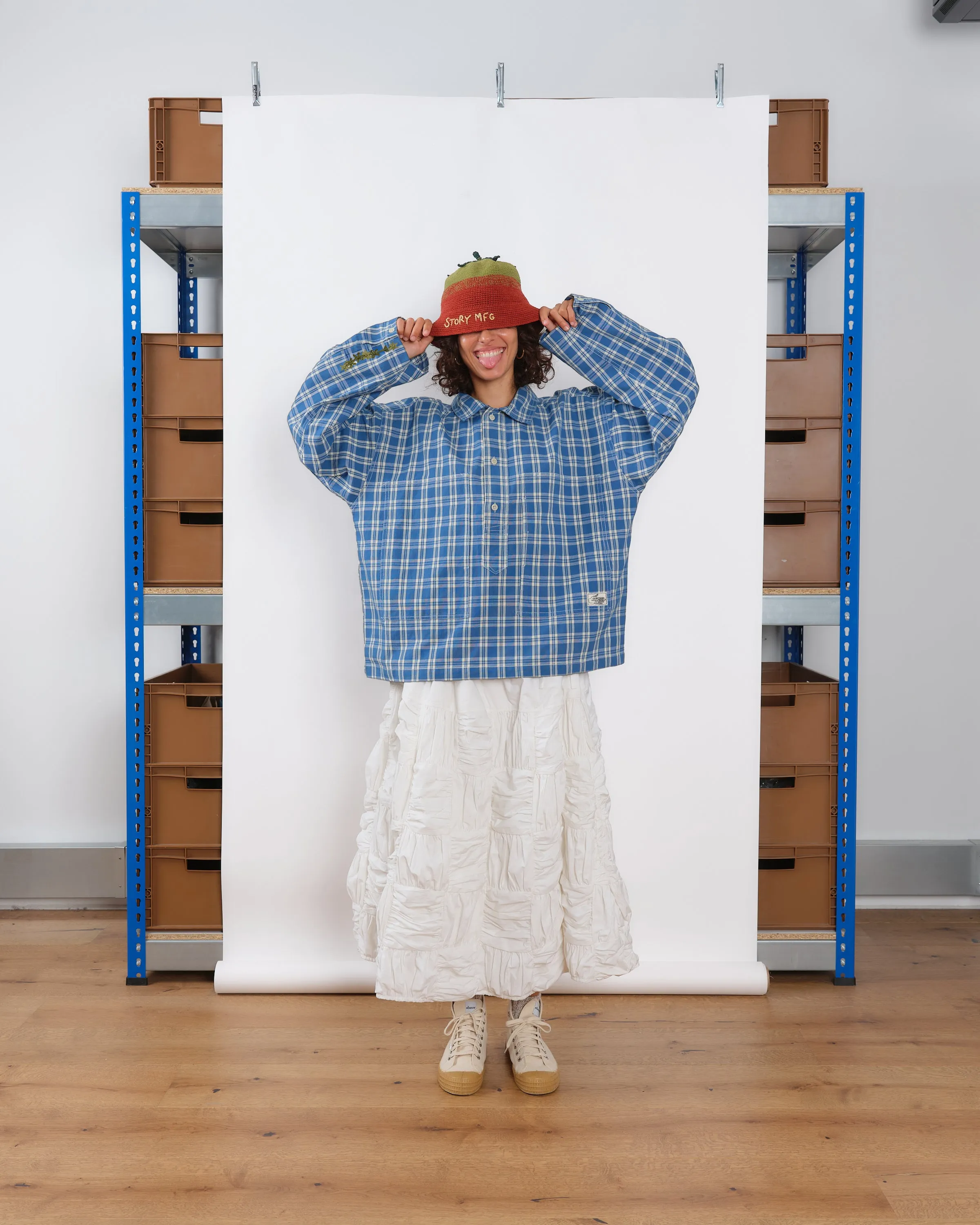 Work Shirt - Country Check Wonky-Wear sold by Story Mfg. product image thumbnail 2