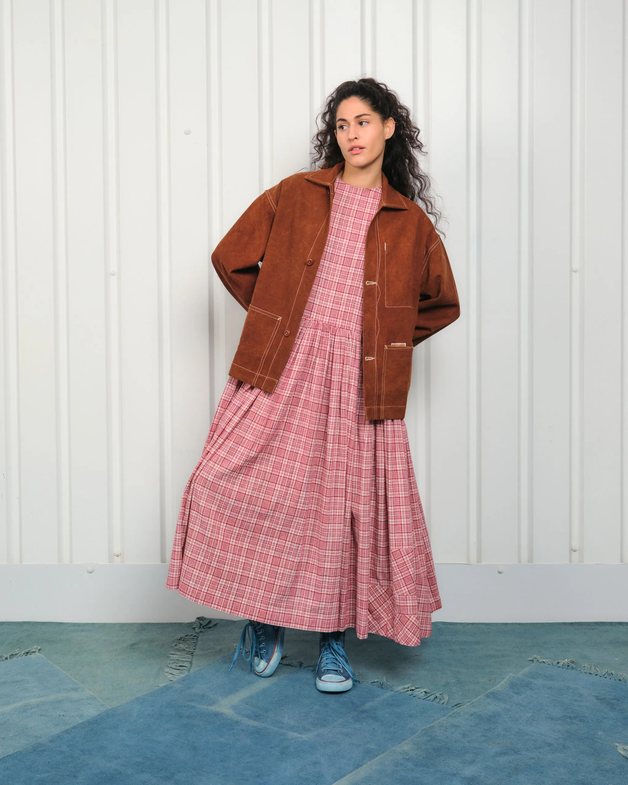 Short on Time Jacket - Brown Wonky-Wear sold by Story Mfg. product image thumbnail 2