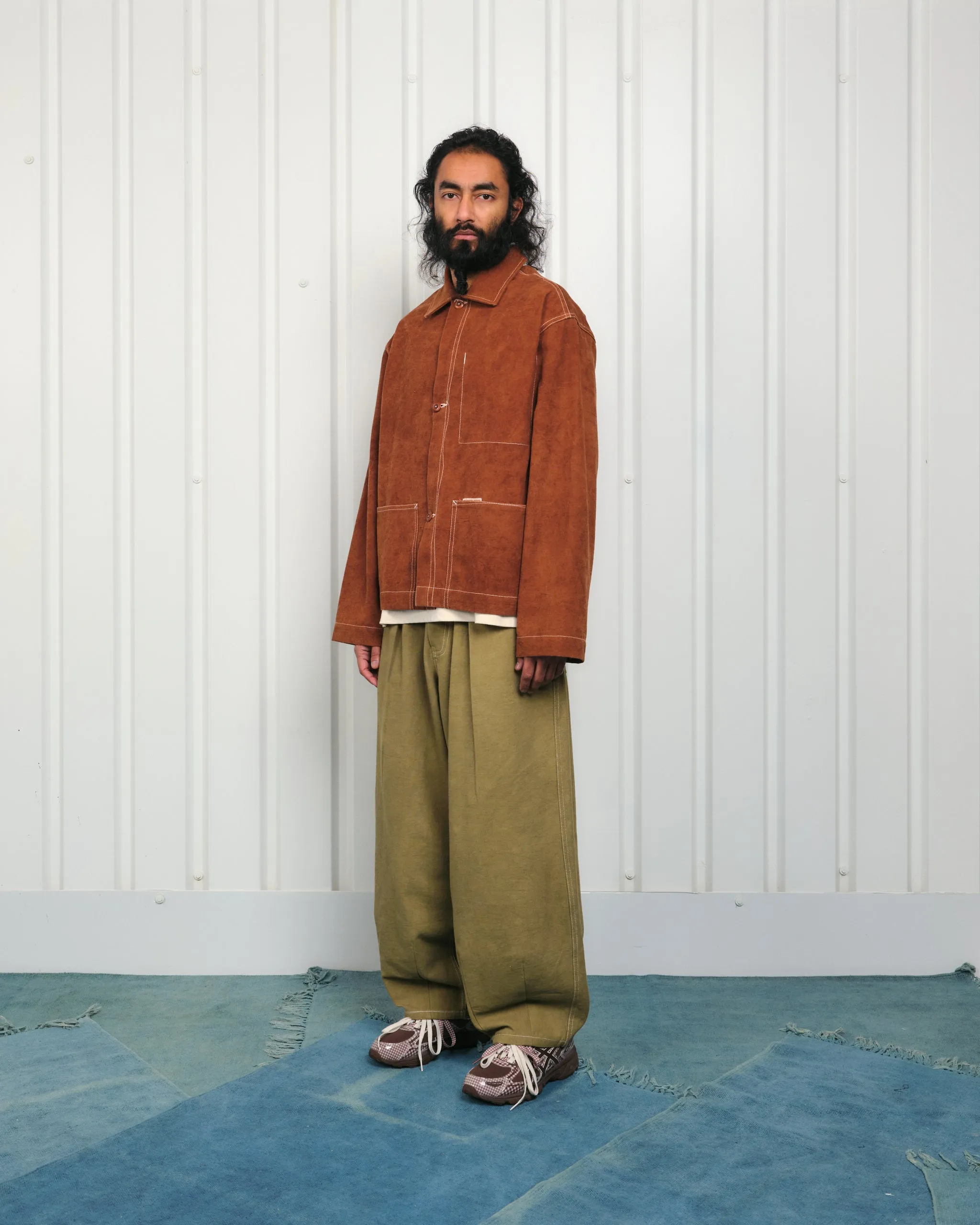 Short on Time Jacket - Brown Wonky-Wear sold by Story Mfg. product image thumbnail 4