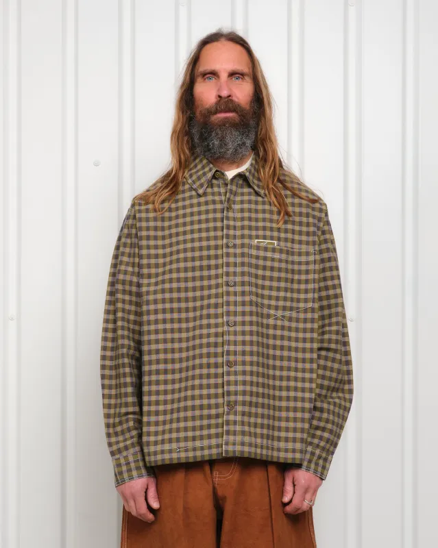 Bracken Shirt - Coach Check Wonky-Wear sold by Story Mfg.