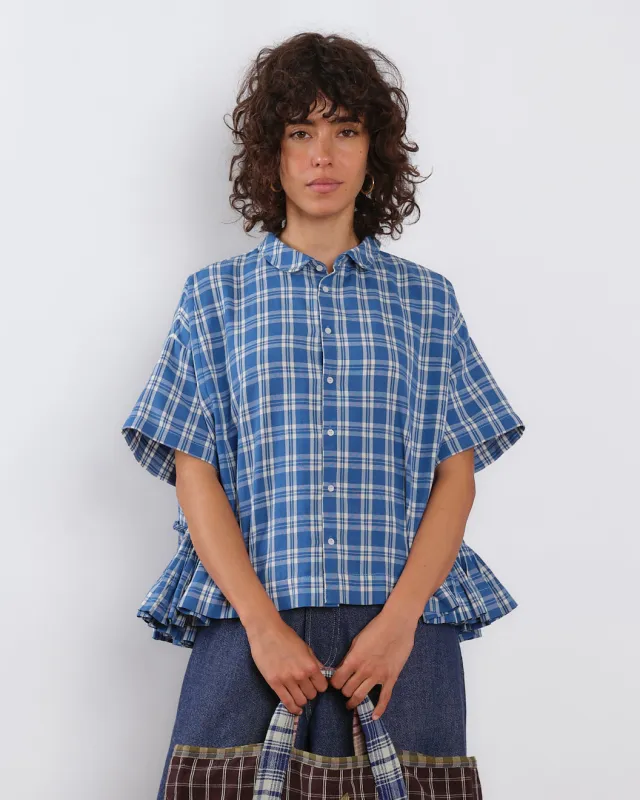 Wren Top - Country Check made by Story Mfg.