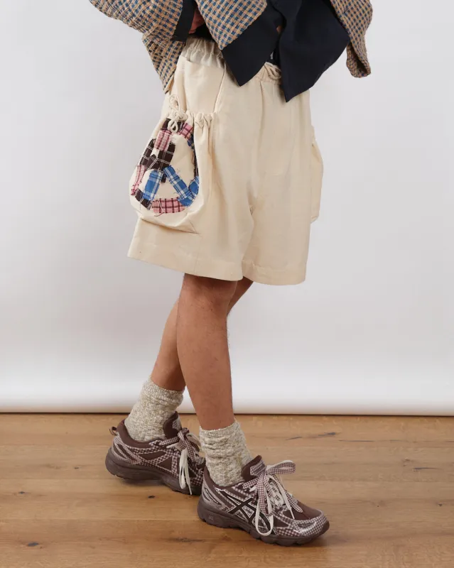 Salt Shorts - Peace Patchwork made by Story Mfg.