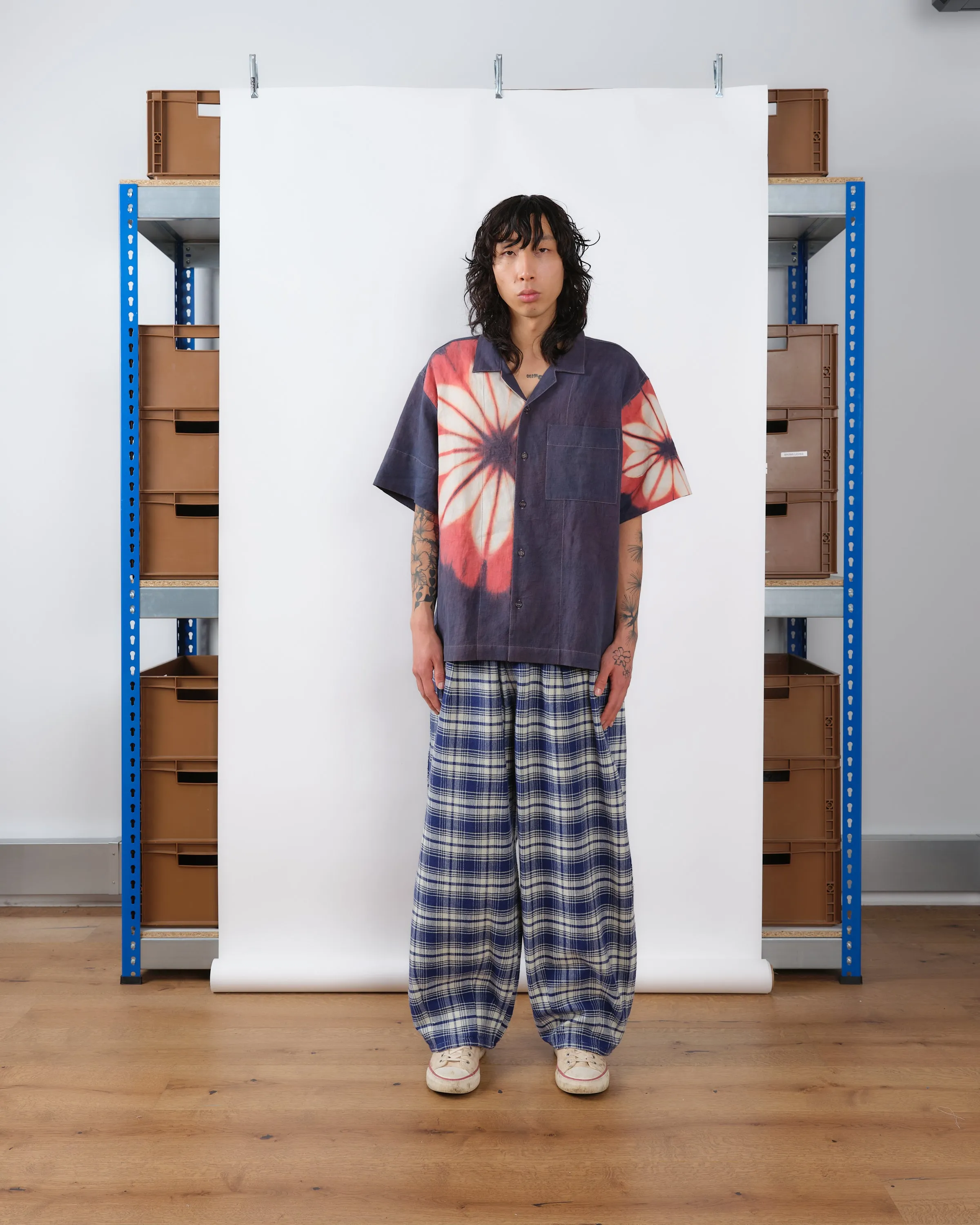 Lush Pants - Picnic Check Handloom sold by Story Mfg. product image thumbnail 2