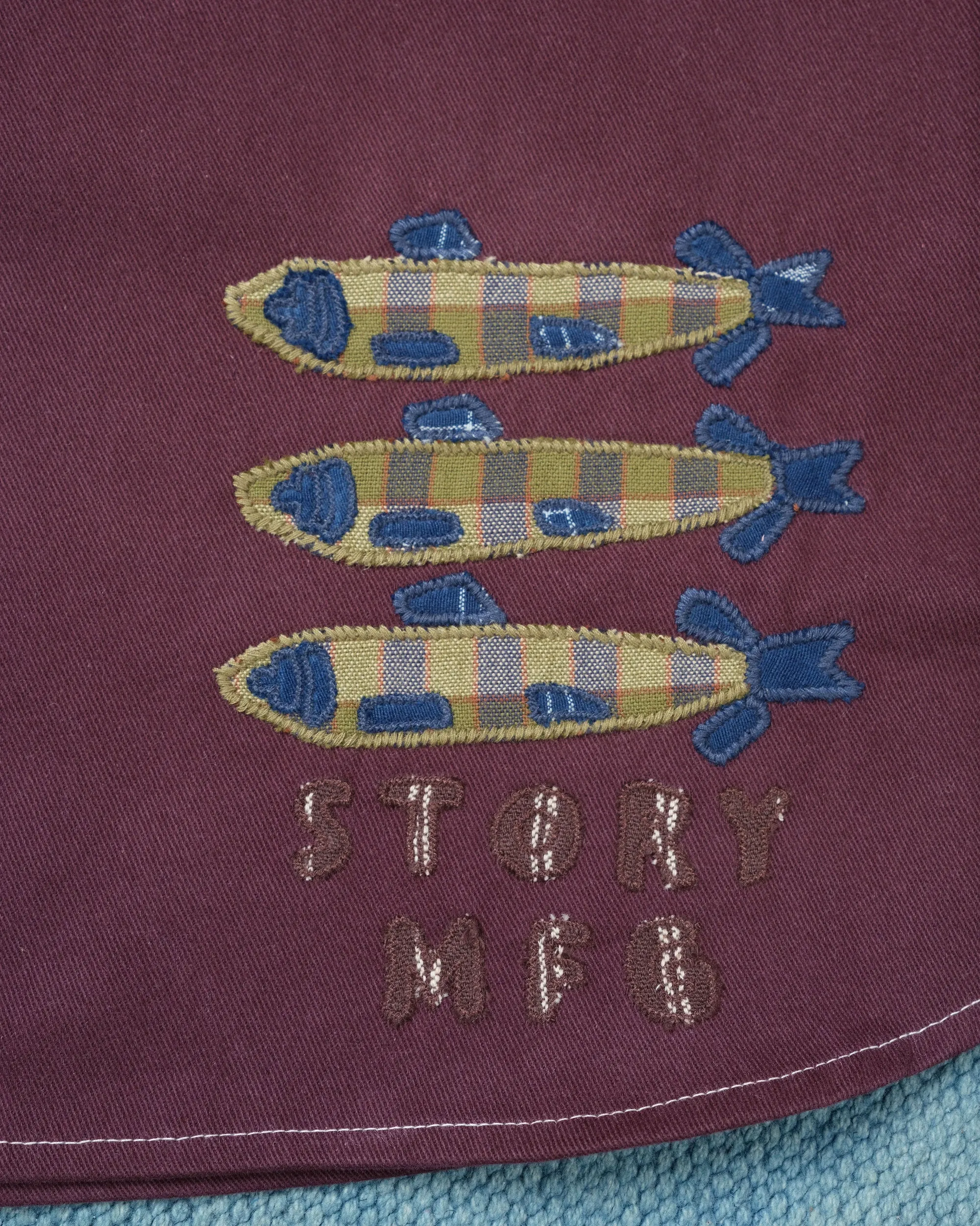 Harvest Shirt - Purple Fish sold by Story Mfg. product image thumbnail 2