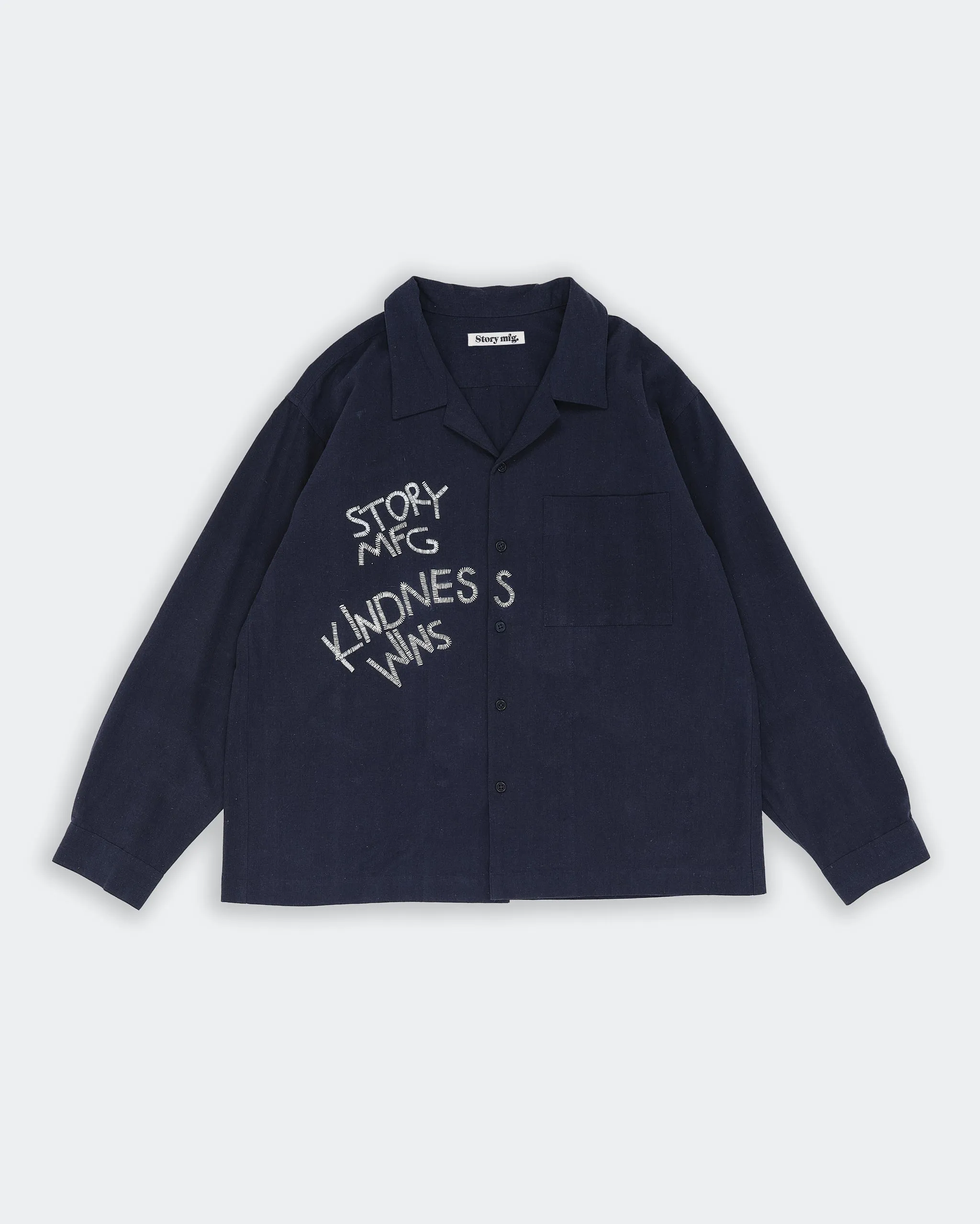 Greetings Shirt LS - Kindness Wins Ink sold by Story Mfg. product image thumbnail 2