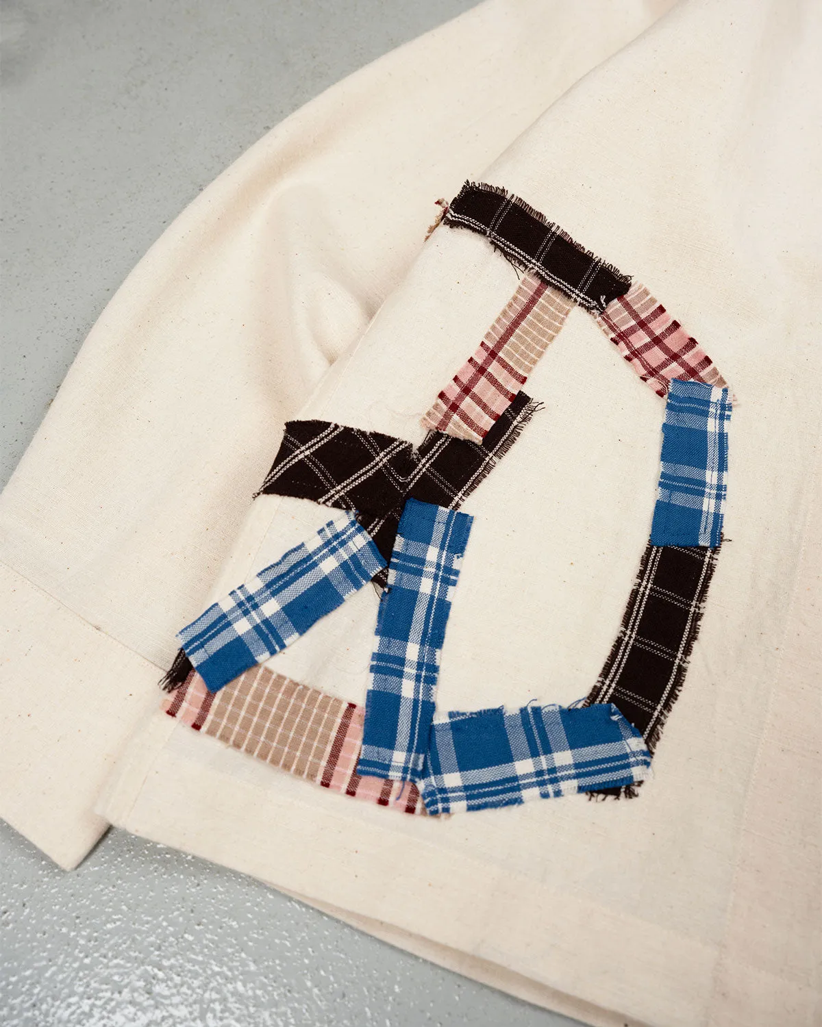 Greetings Shirt LS - Peace Patchwork sold by Story Mfg. product image thumbnail 4