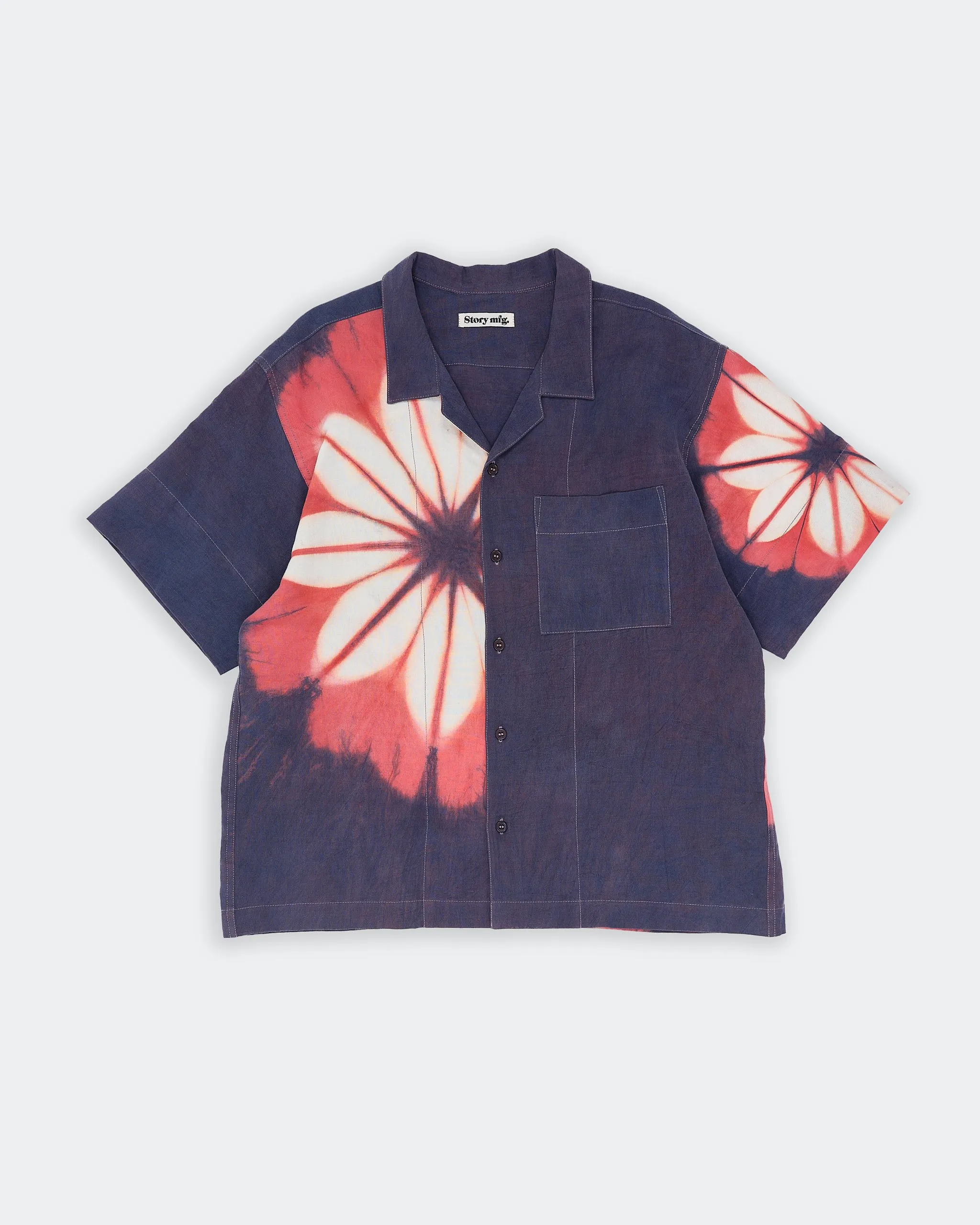 Greetings Shirt SS - Pink Flower Clamp sold by Story Mfg. product image thumbnail 3