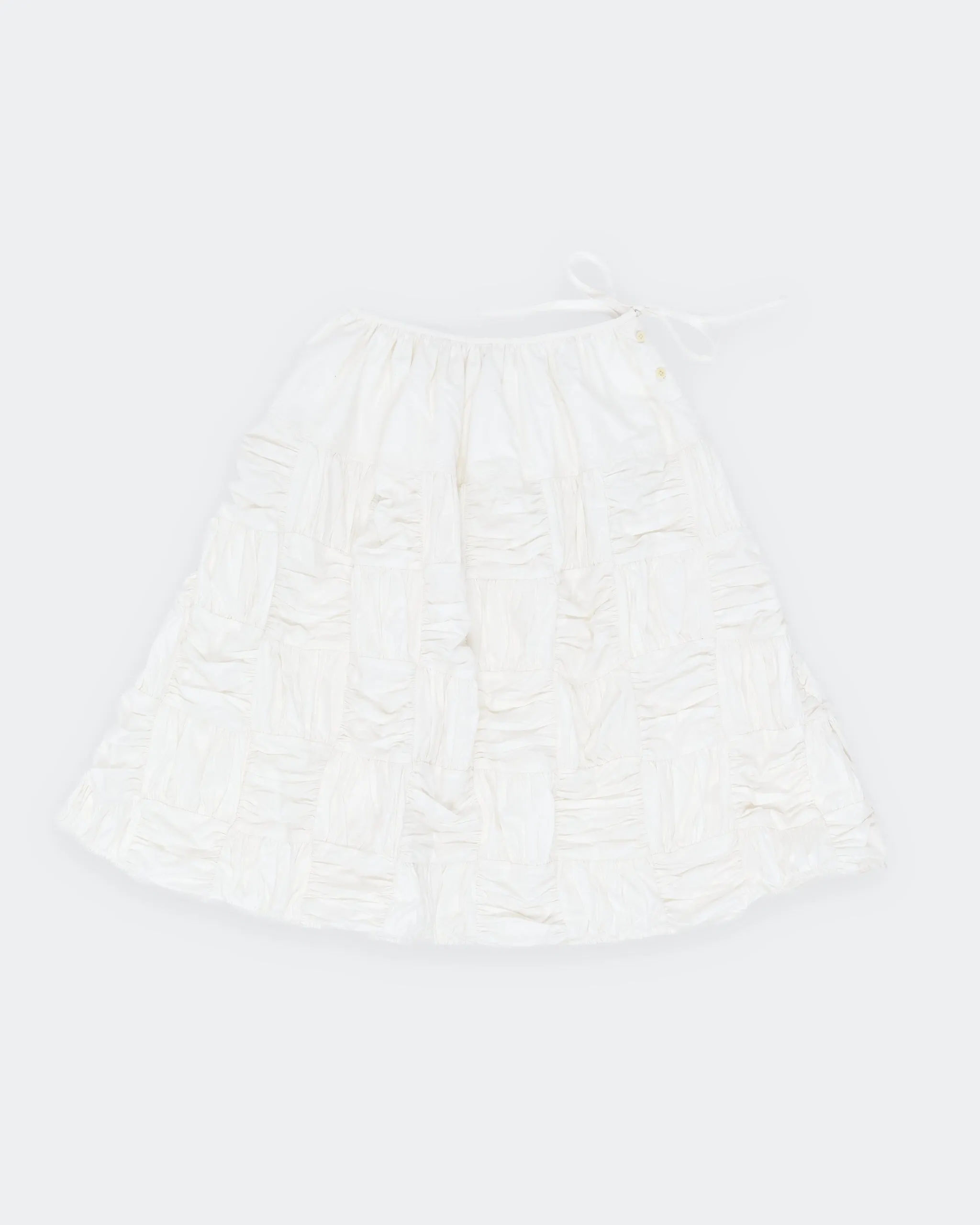 Foxglove Skirt - Ecru Interstellar Patchwork sold by Story Mfg. product image thumbnail 3