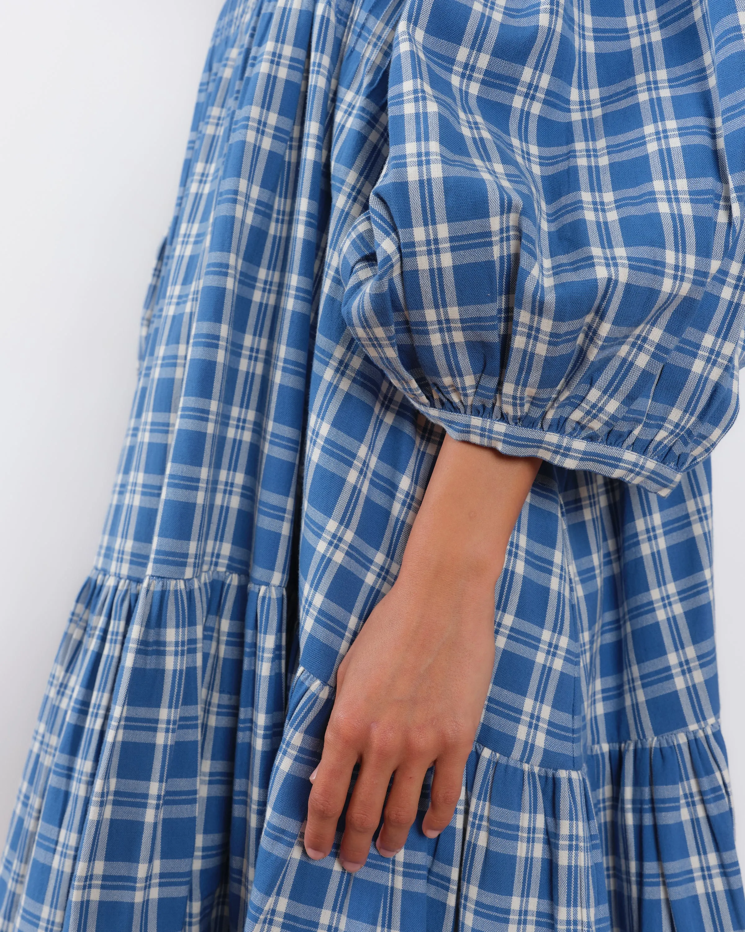 Cloud Dress - Country Check sold by Story Mfg. product image thumbnail 4