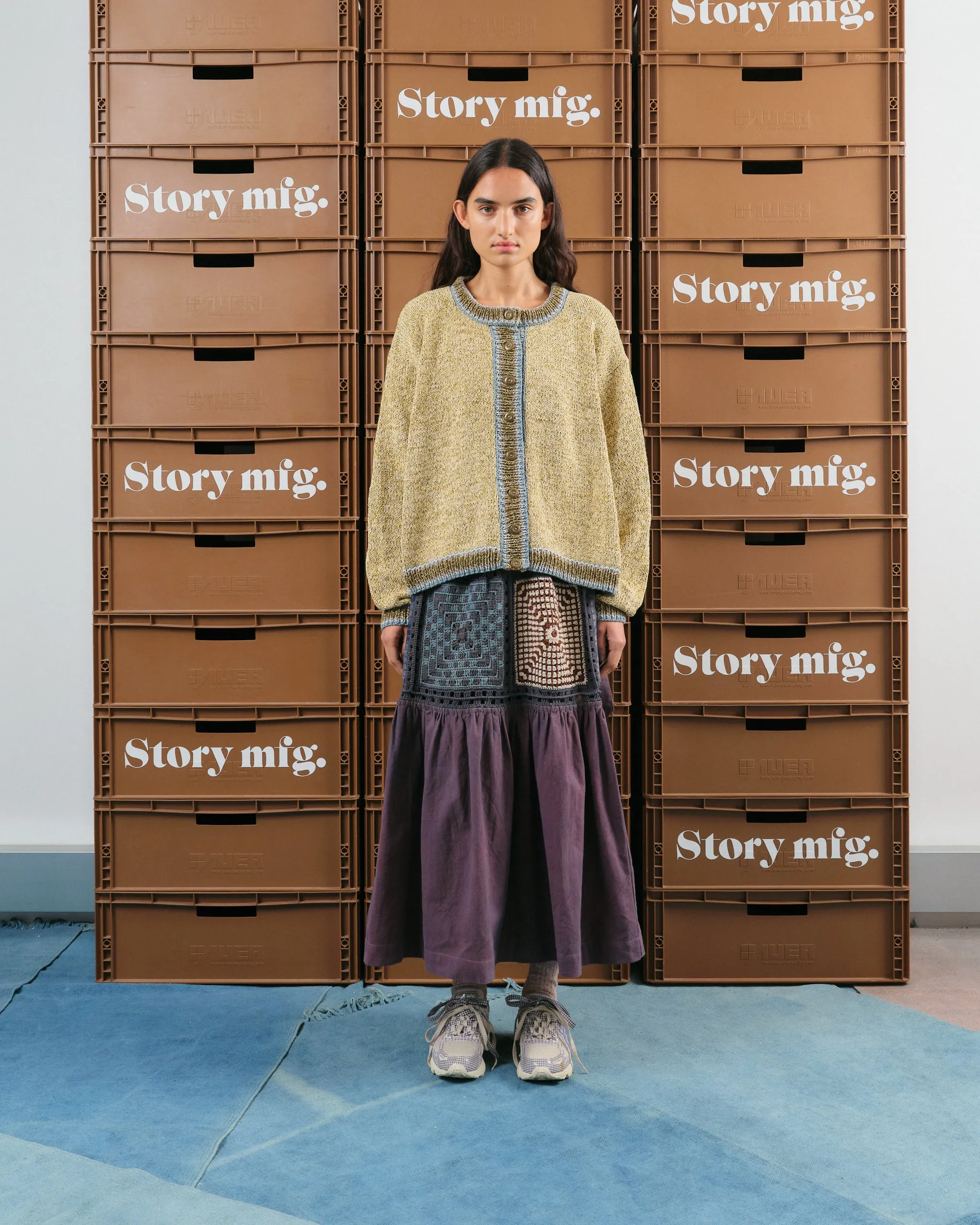 Root Knit Cardigan - Kelp sold by Story Mfg. product image thumbnail 2