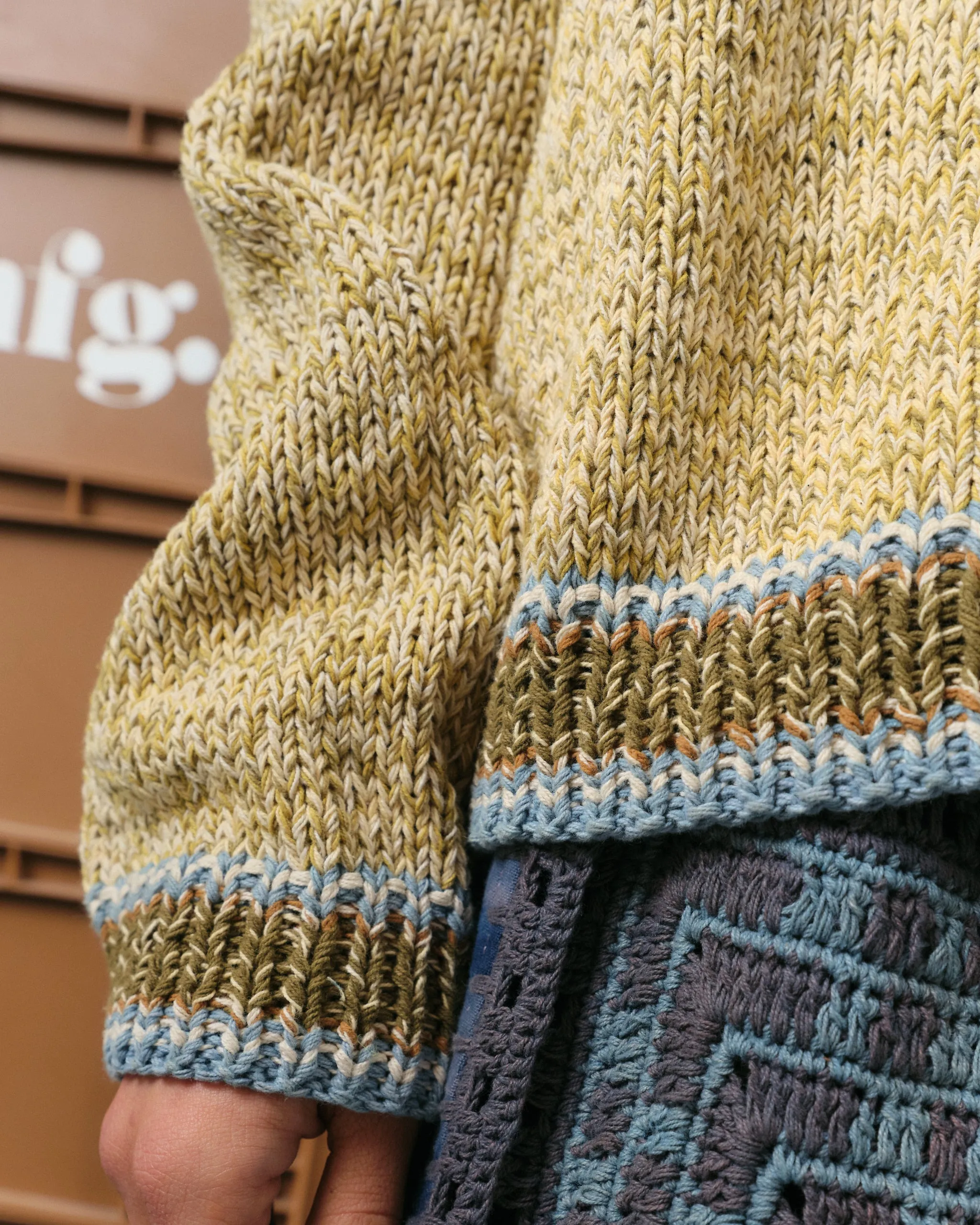 Root Knit Cardigan - Kelp sold by Story Mfg. product image thumbnail 5