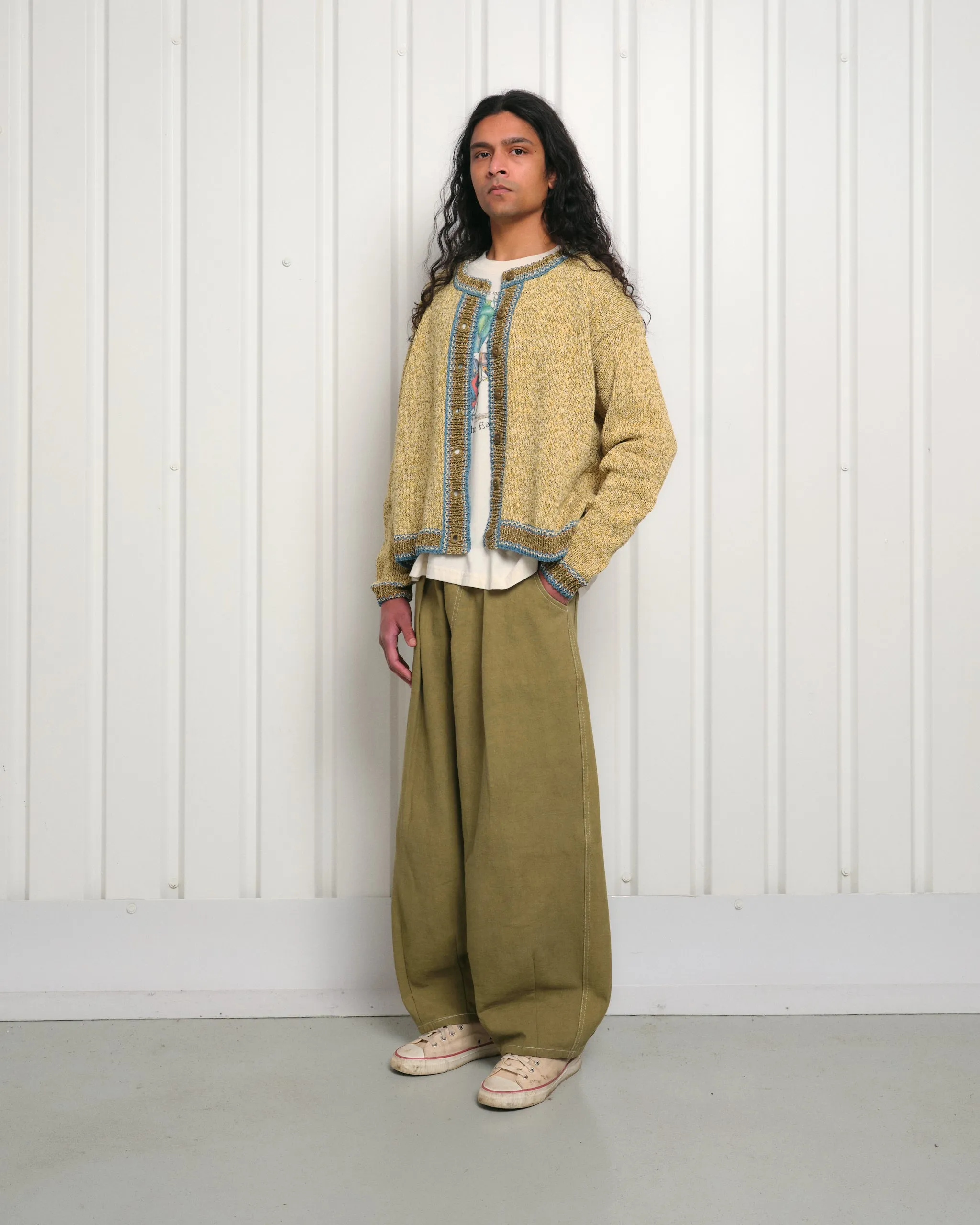 Root Knit Cardigan - Kelp sold by Story Mfg. product image thumbnail 4