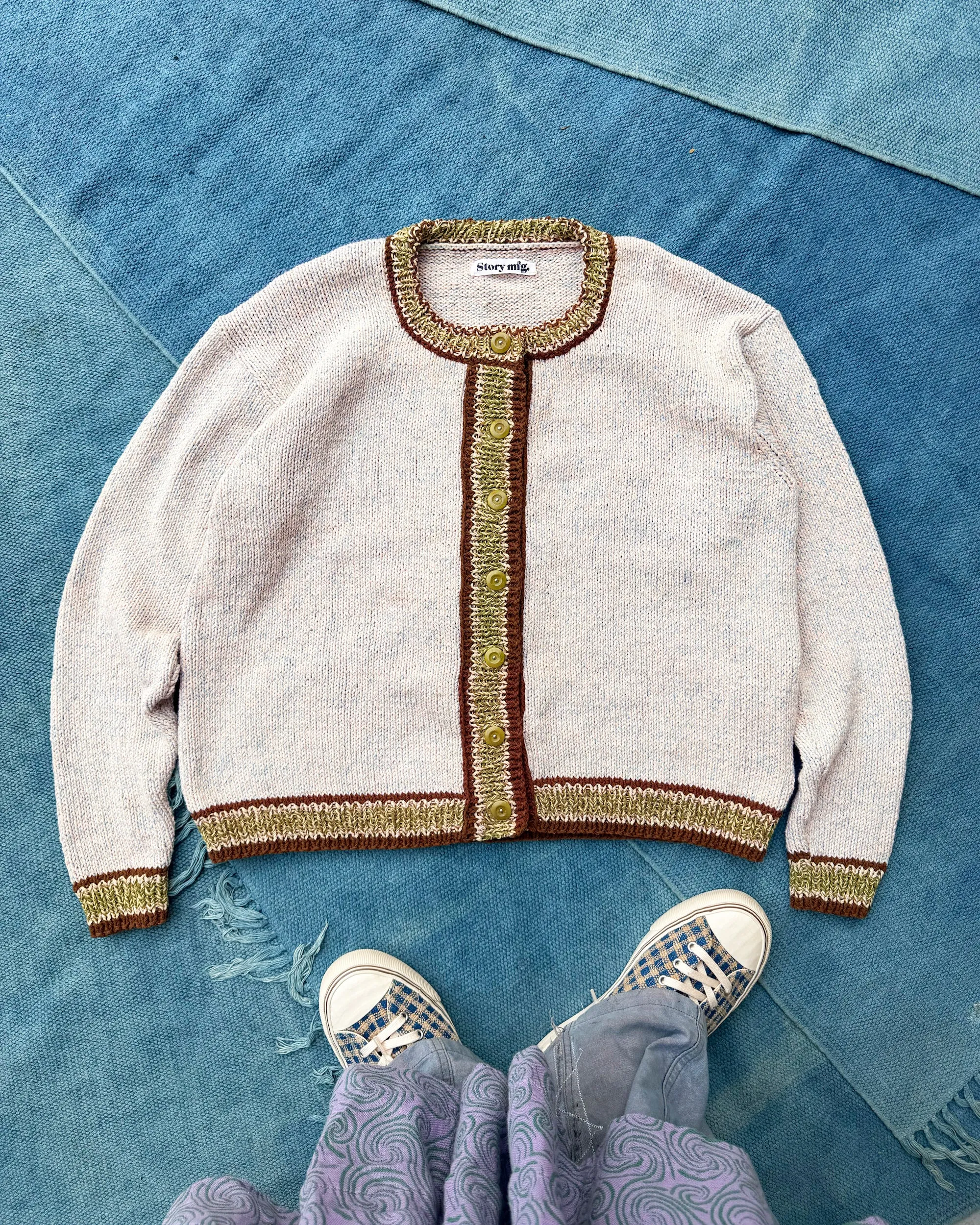 Root Knit Cardigan - Blush sold by Story Mfg. product image thumbnail 2