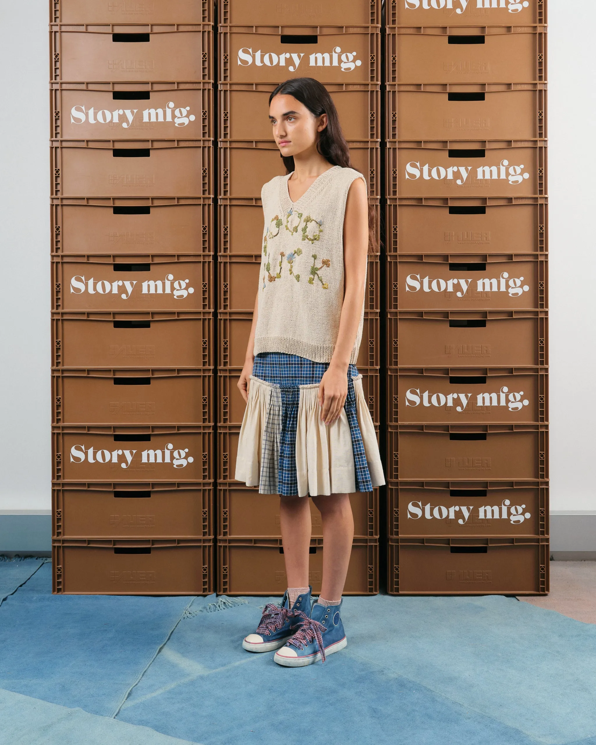 Party Knit Vest - Good Luck sold by Story Mfg. product image thumbnail 4