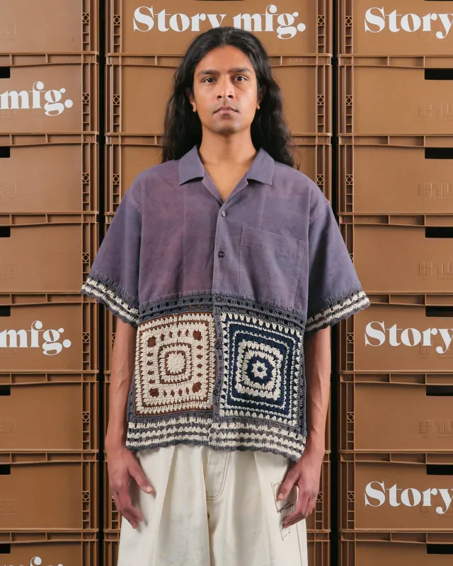 Greetings Shirt SS - Cosmic Crochet made by Story Mfg.