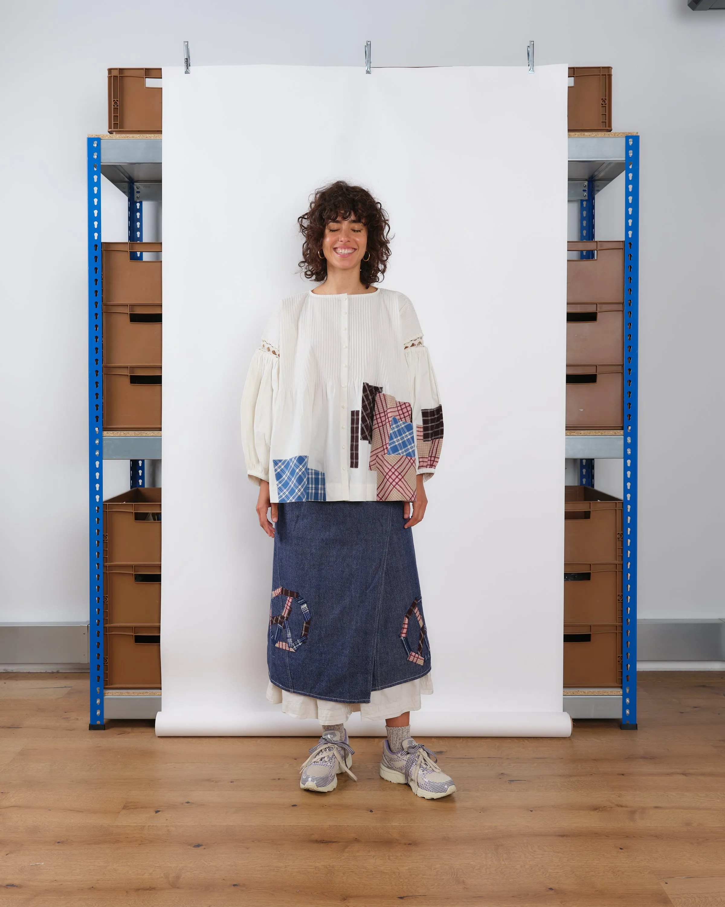 Meadow Blouse - Tinker Patchwork sold by Story Mfg. product image thumbnail 3