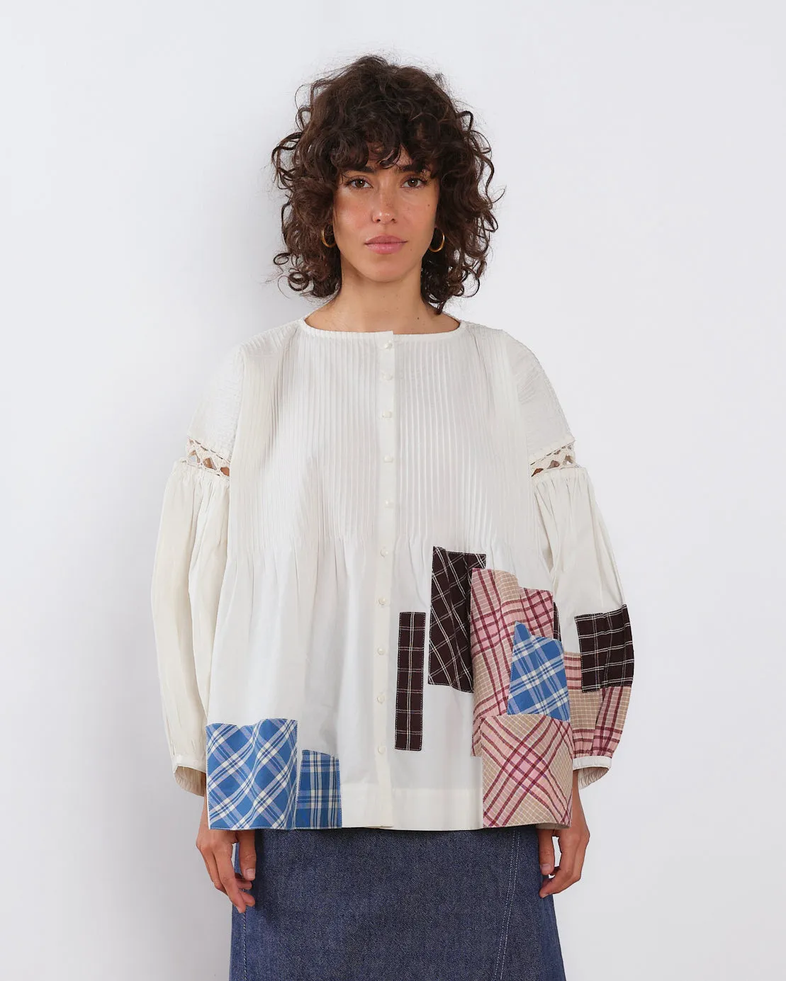 Meadow Blouse - Tinker Patchwork sold by Story Mfg.
