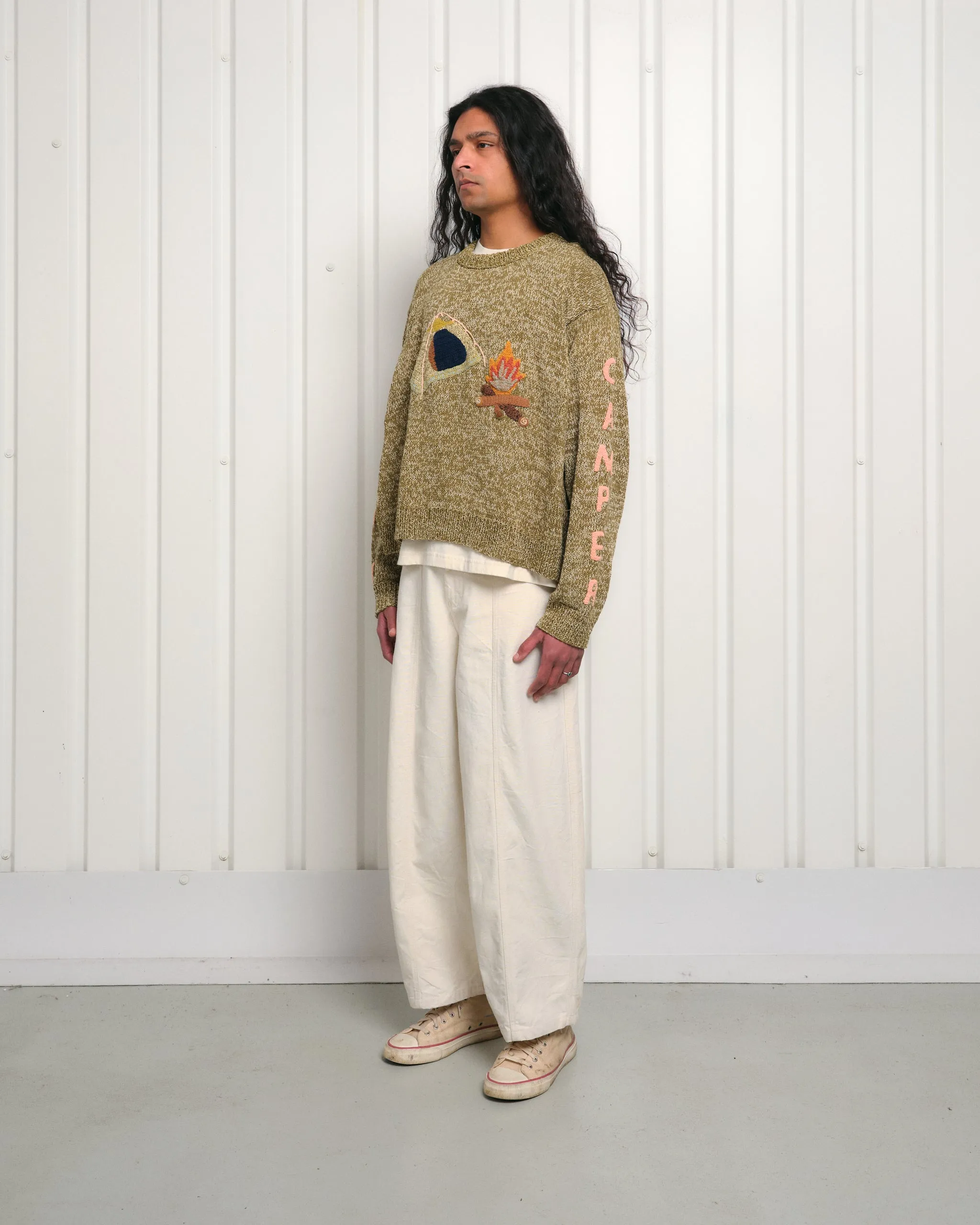 Piper Knit Jumper - Happy Camper sold by Story Mfg. product image thumbnail 3