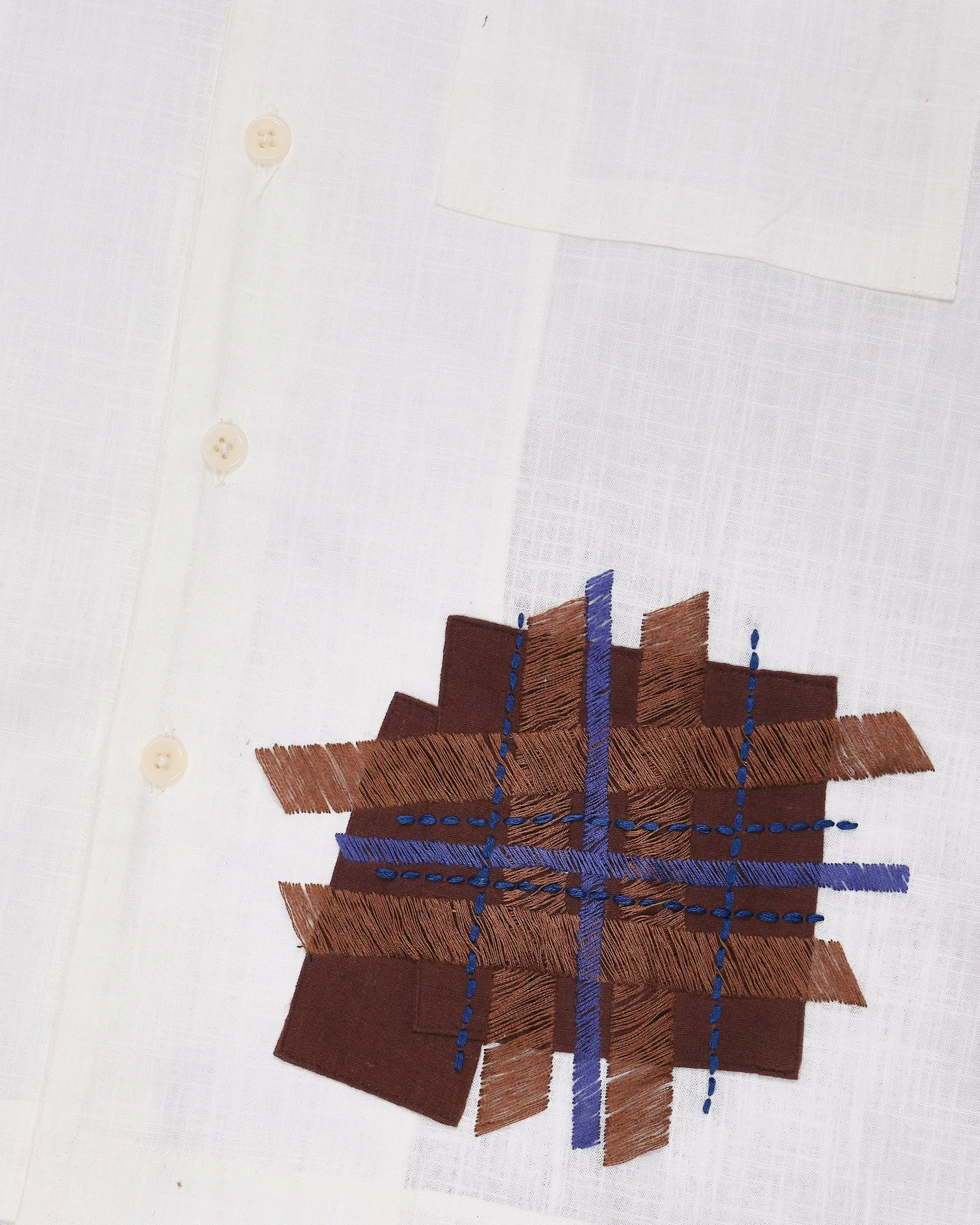 Uniform Shirt - Ecru Patched Up sold by Story Mfg. product image thumbnail 2