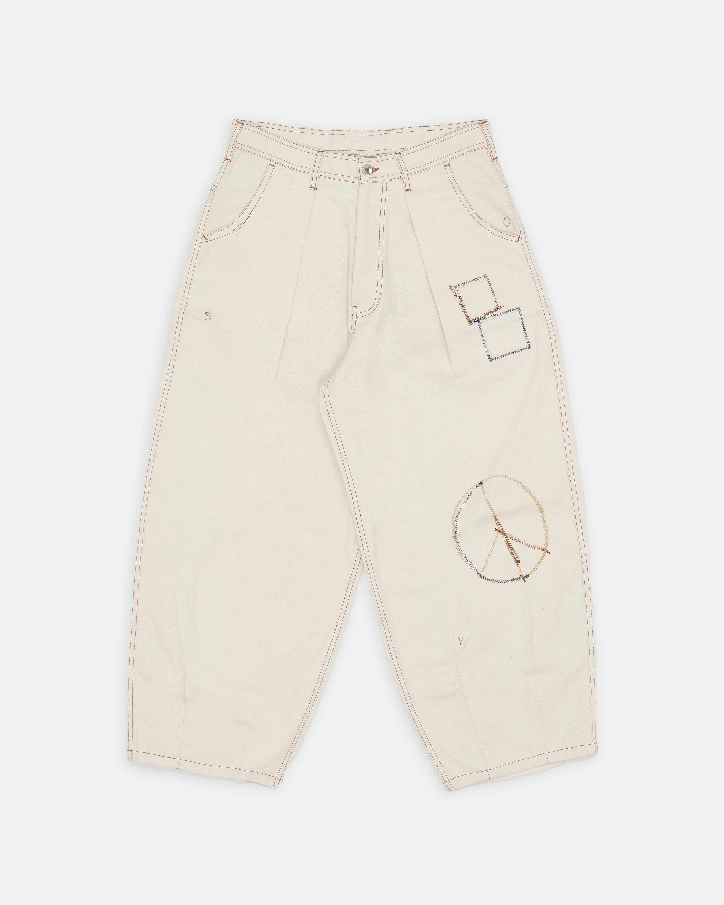 Lush Pants - Ecru Zig Zag sold by Story Mfg. product image thumbnail 3