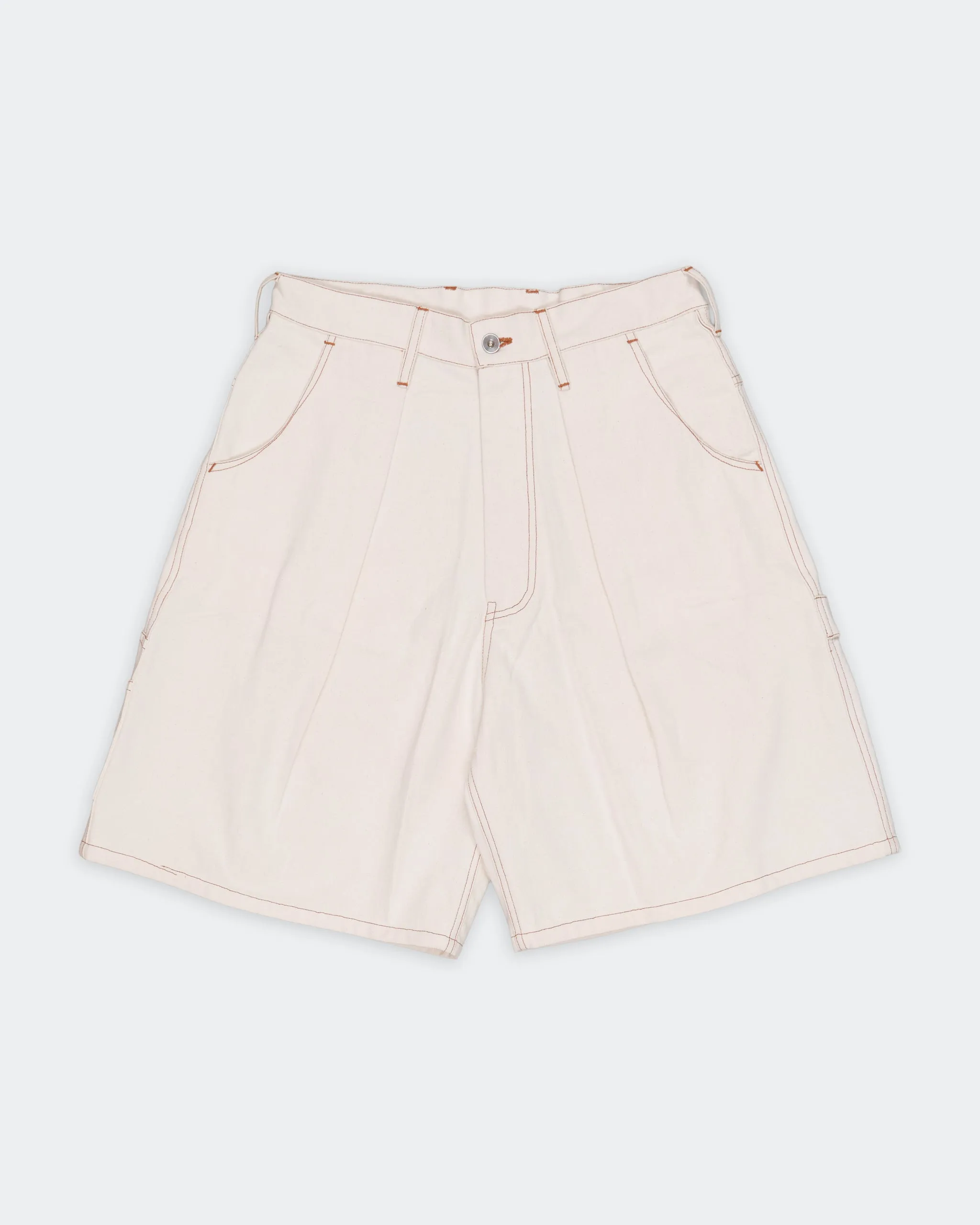 Lush Carpenter Shorts - Ecru sold by Story Mfg. product image thumbnail 3