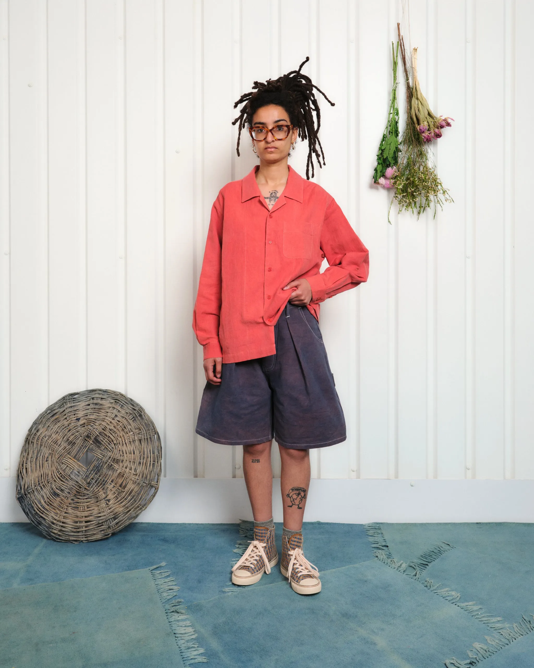 Lush Carpenter Shorts - Blurple sold by Story Mfg. product image thumbnail 2