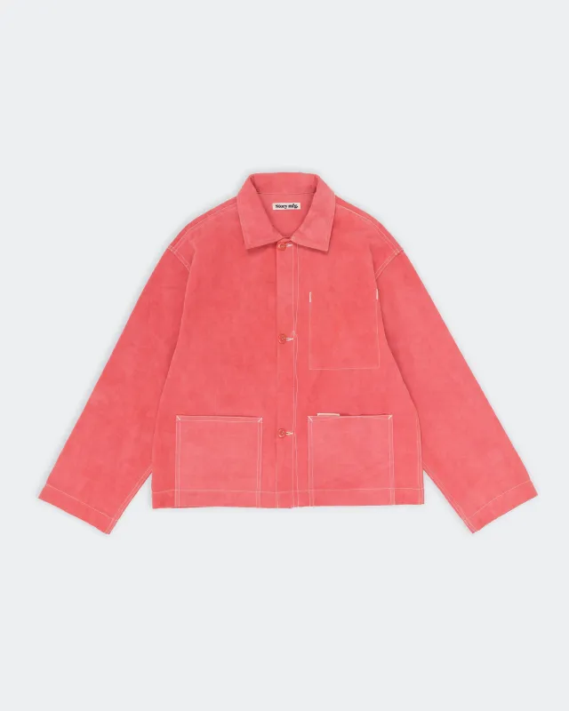 Short on Time Jacket - Pink Wonky-Wear made by Story Mfg.
