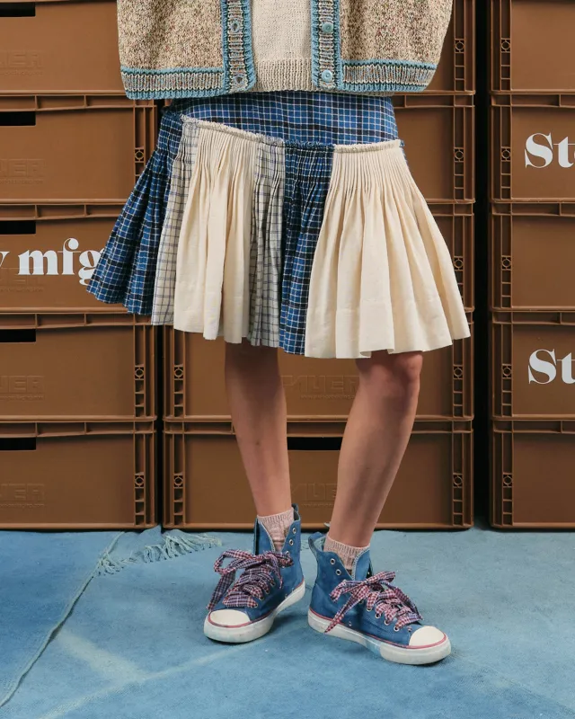 Nest Mini Skirt - Scrapbook Stripe made by Story Mfg.
