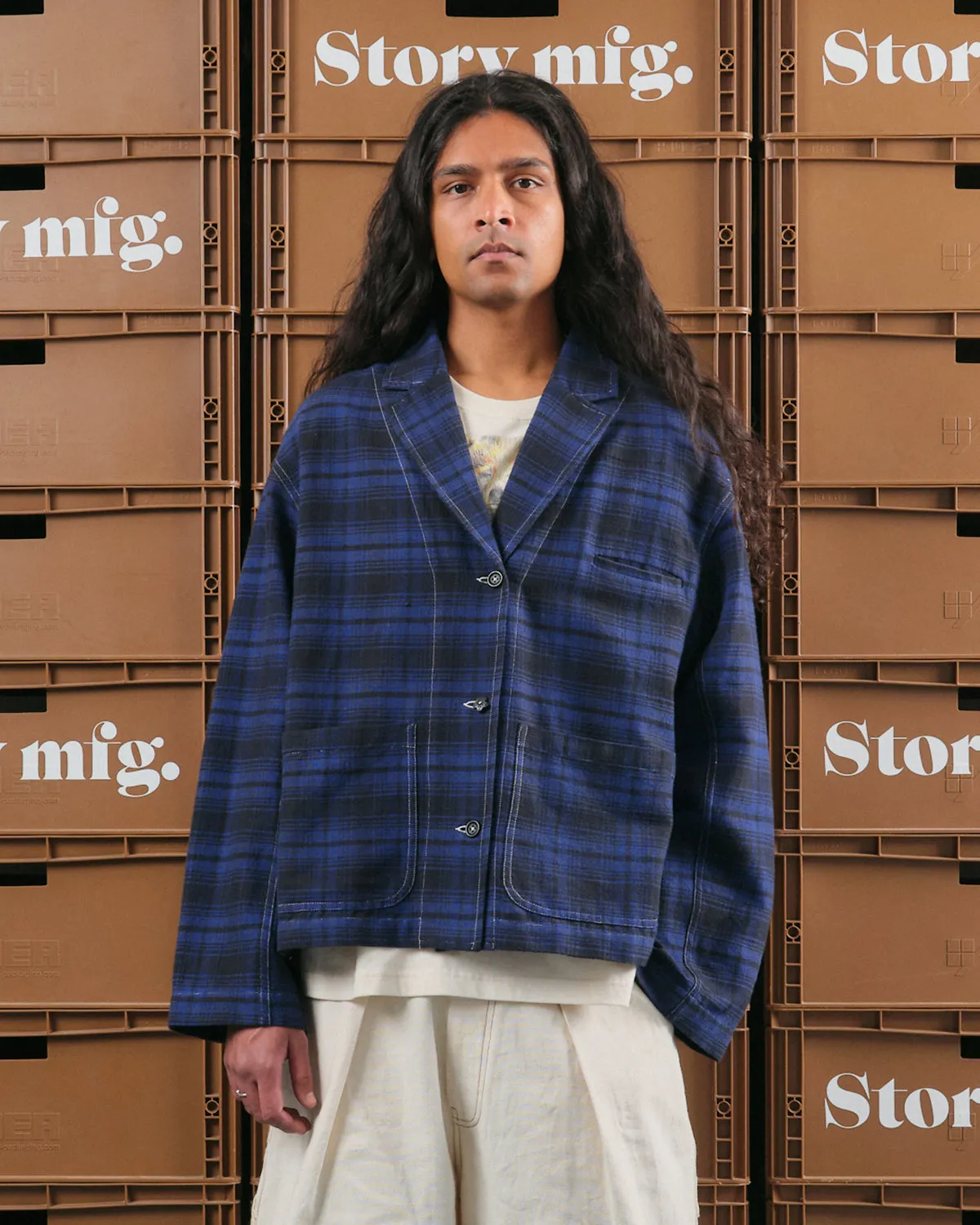 Cove Jacket - Solar Check sold by Story Mfg.