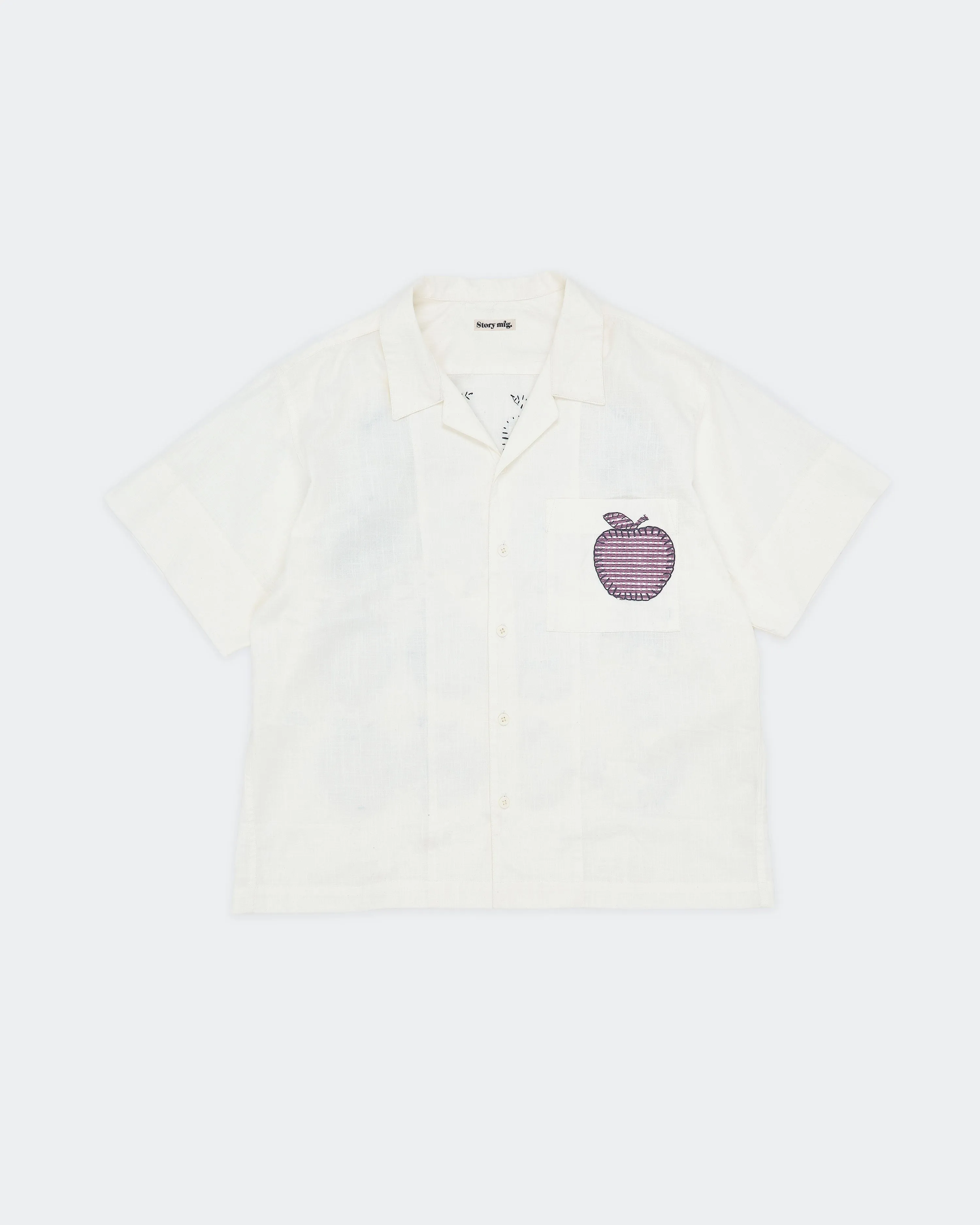 Greetings Shirt SS - Ecru Affirmations sold by Story Mfg. product image thumbnail 3
