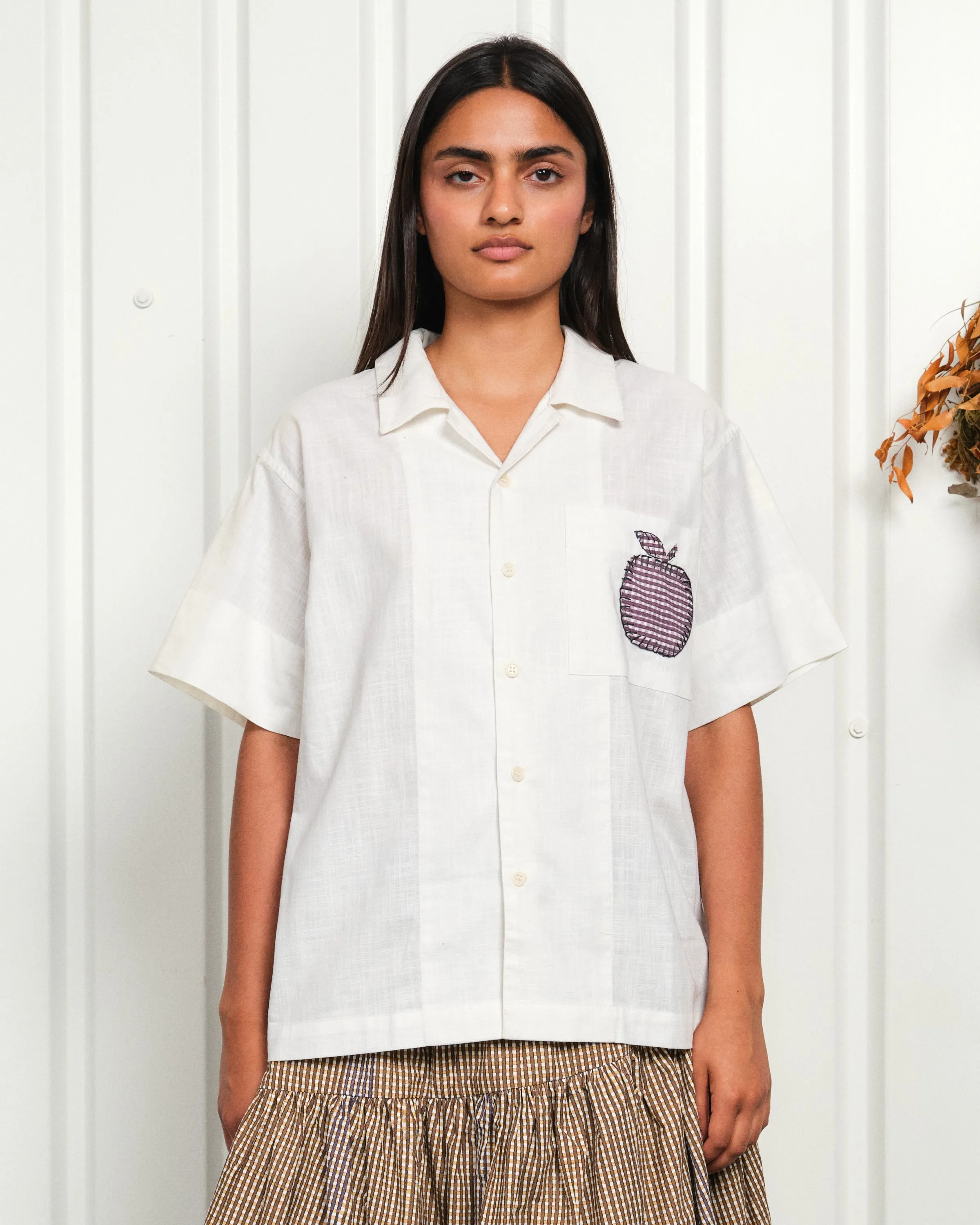 Greetings Shirt SS - Ecru Affirmations sold by Story Mfg. product image thumbnail 2