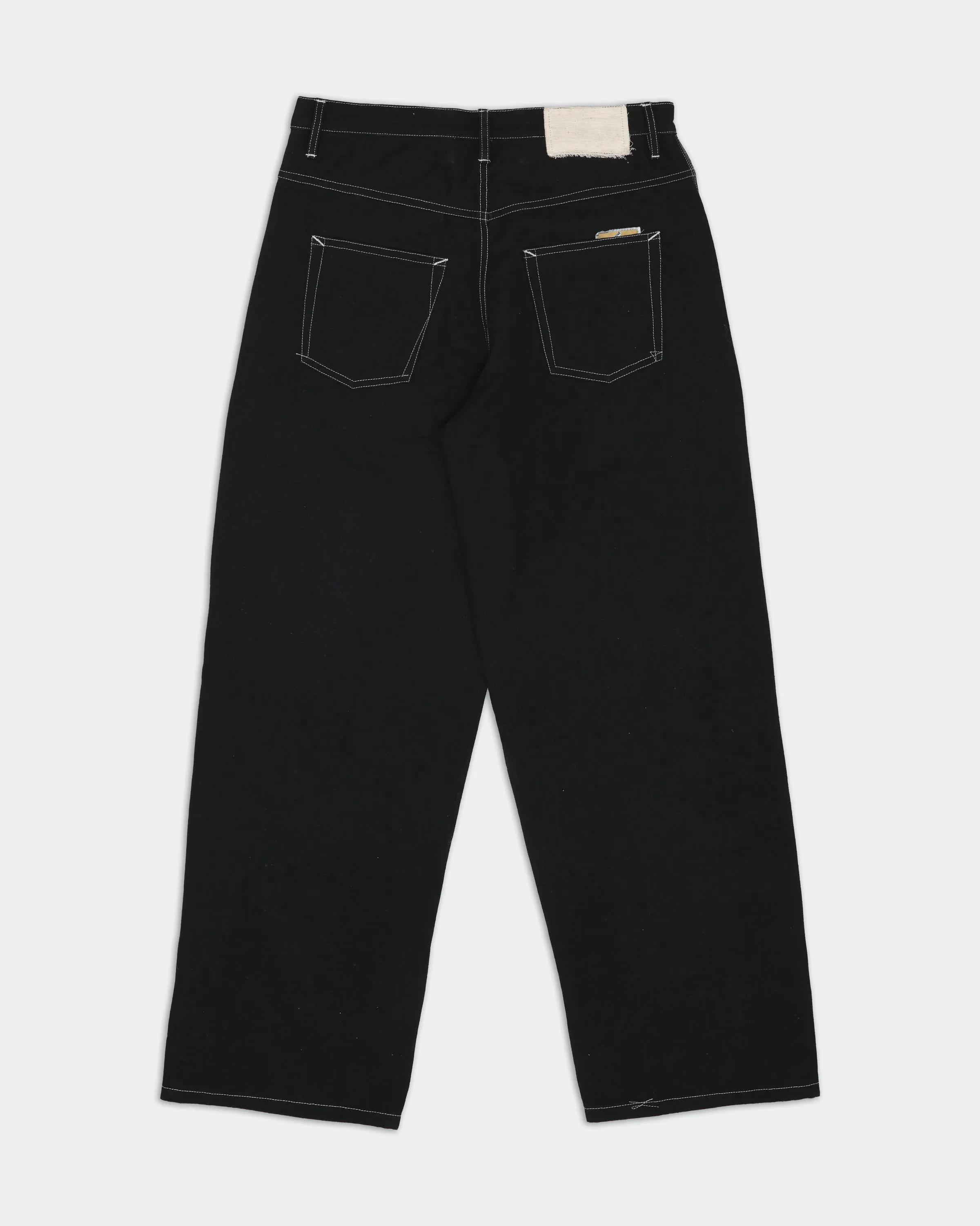 Poetry Pants - Iron Black Wonky-Wear sold by Story Mfg. product image thumbnail 4