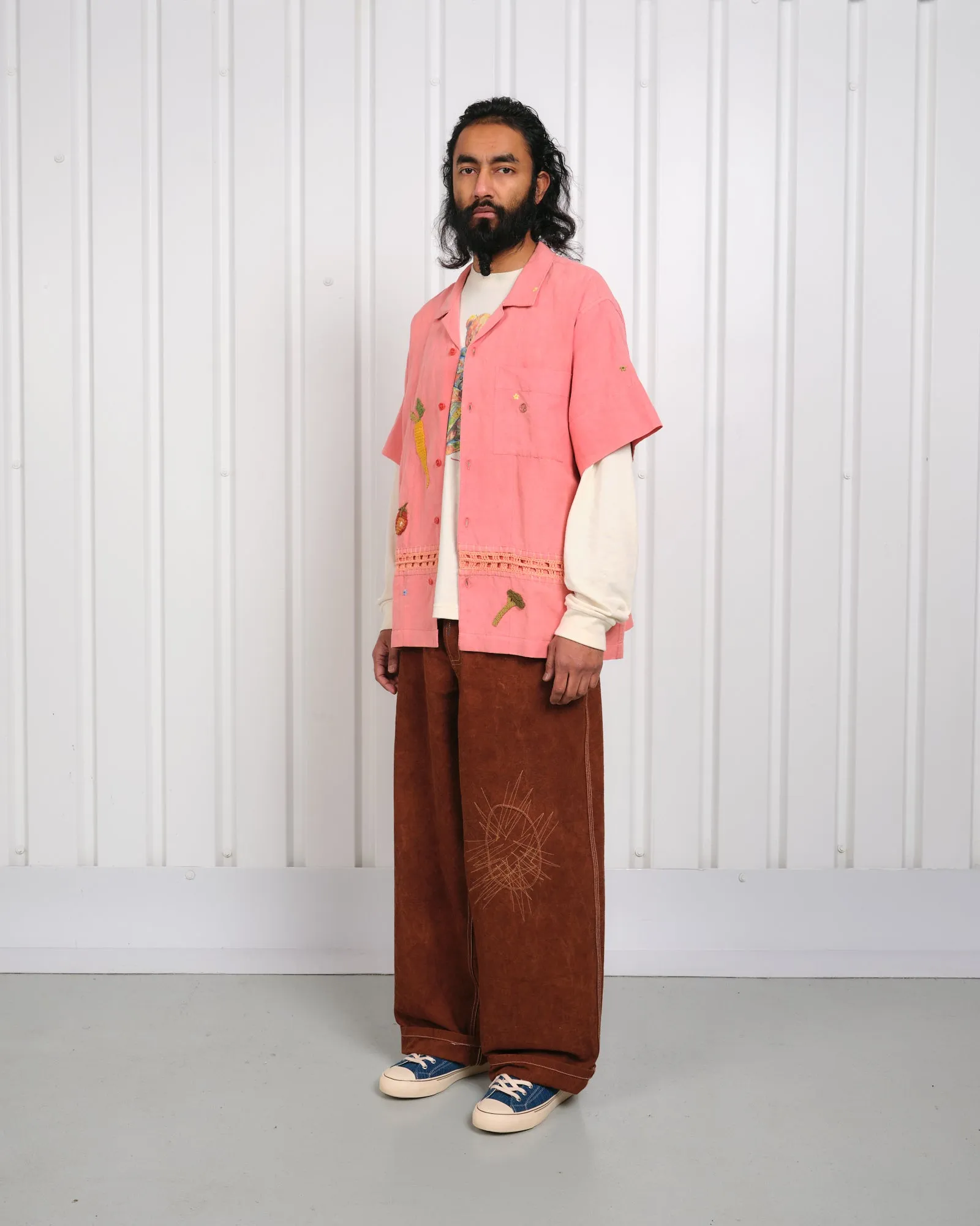 Poetry Pants - Brown Heart Repair sold by Story Mfg. product image thumbnail 5