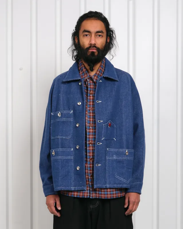 Depot Jacket - Love Letter Earthloom Denim made by Story Mfg.