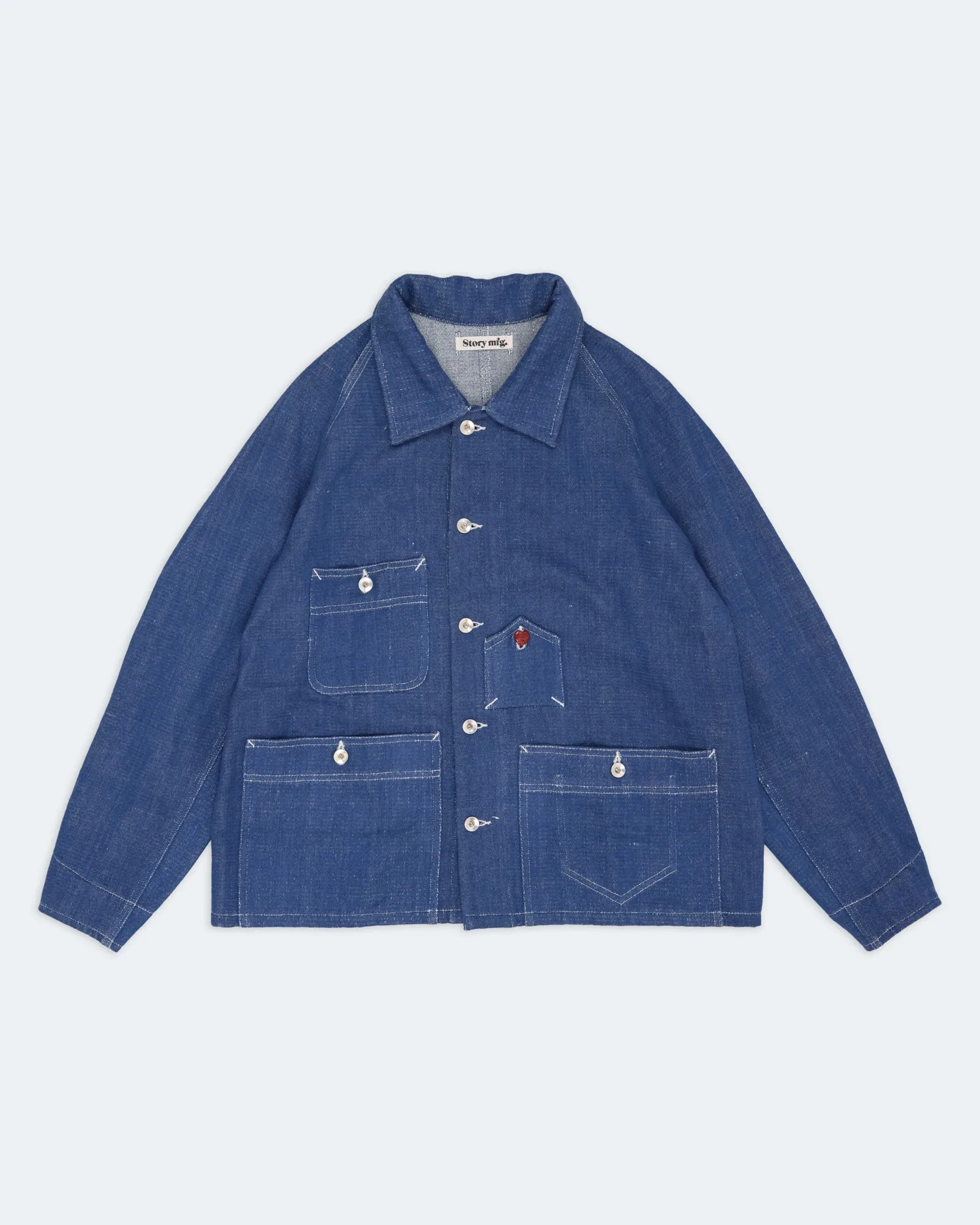 Depot Jacket - Love Letter Earthloom Denim sold by Story Mfg. product image thumbnail 3