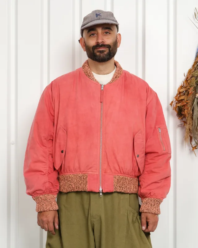 Seed Bomber Jacket - Ancient Pink made by Story Mfg.