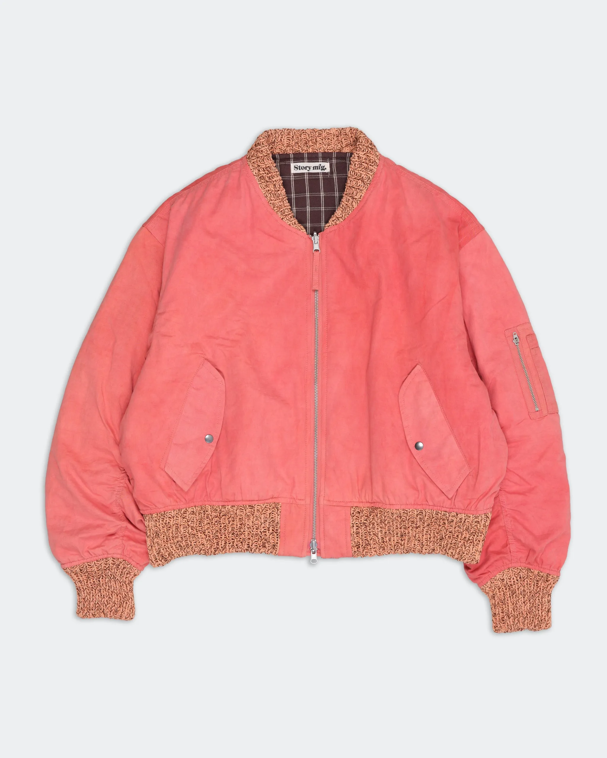 Seed Bomber Jacket - Ancient Pink sold by Story Mfg. product image thumbnail 3