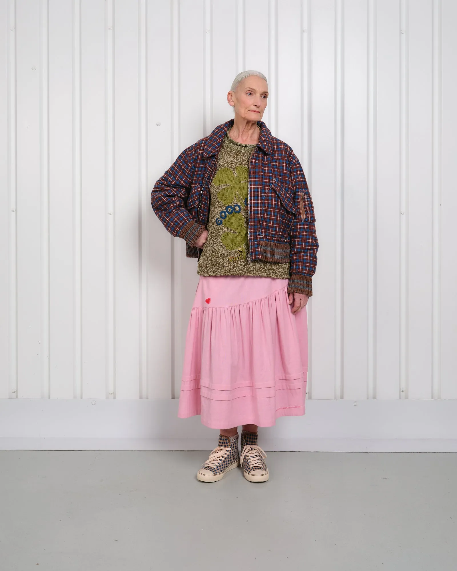 Grain Bomber Jacket - Sandstone Handloom sold by Story Mfg. product image thumbnail 2