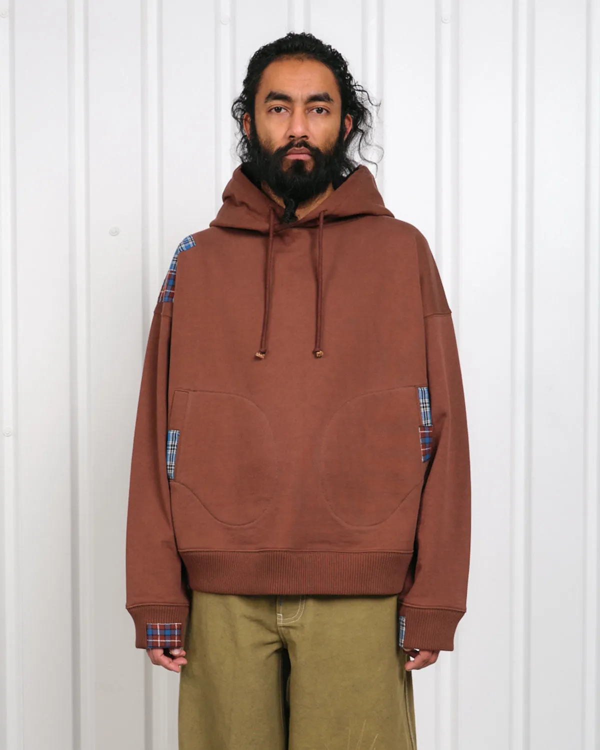 Mitten Hoodie - Brown Picnic sold by Story Mfg.