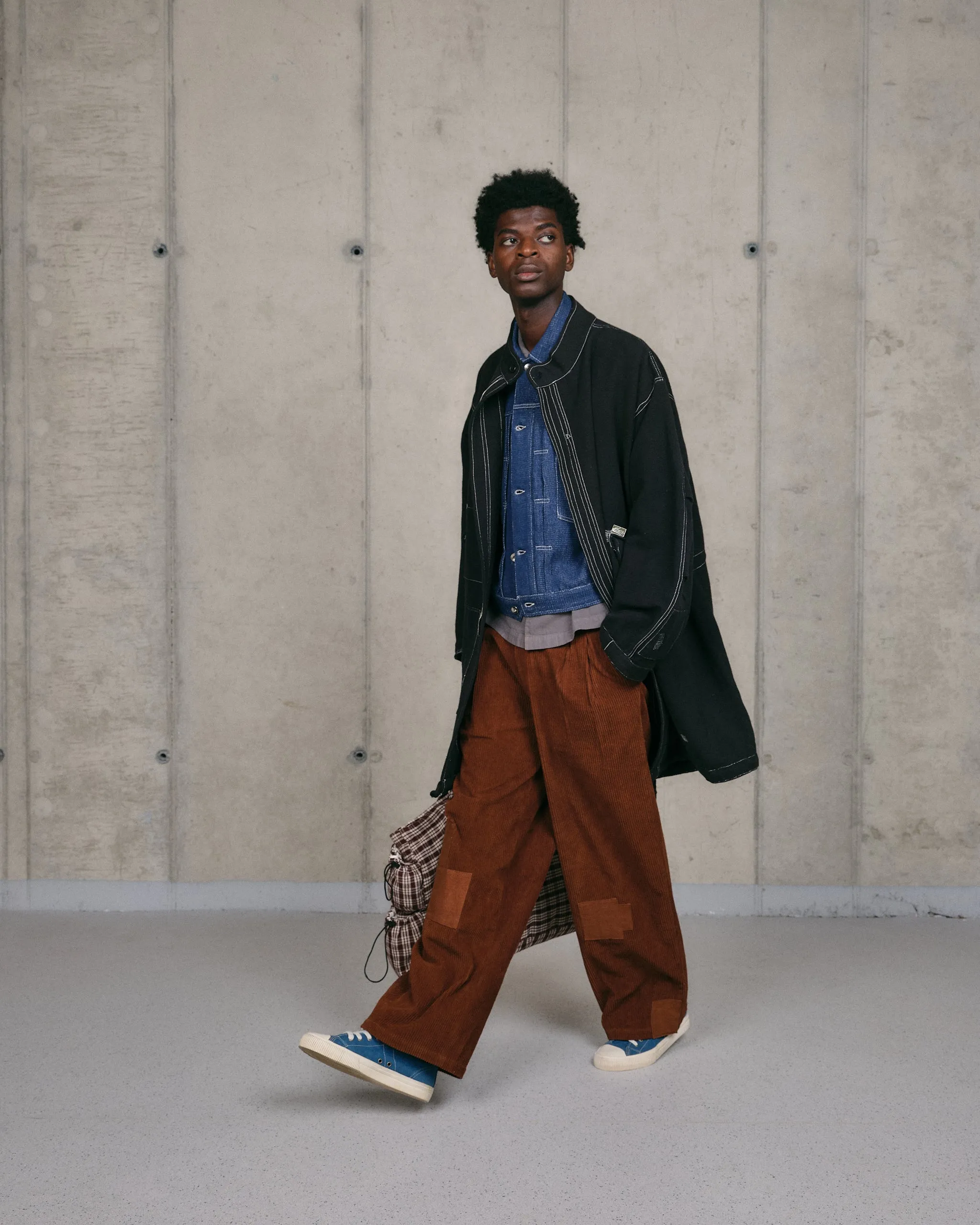 Bramble Parka - Black Wonky-Wear sold by Story Mfg. product image thumbnail 2