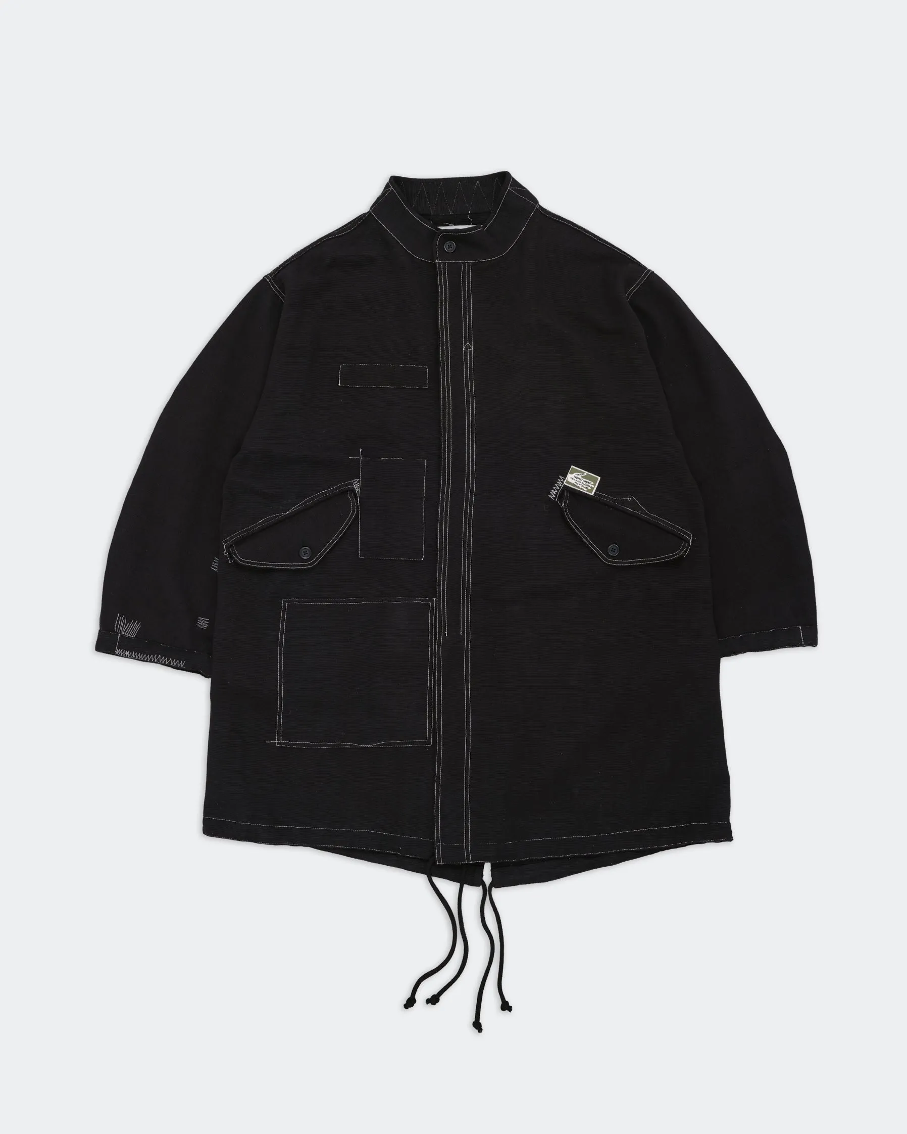 Bramble Parka - Black Wonky-Wear sold by Story Mfg.