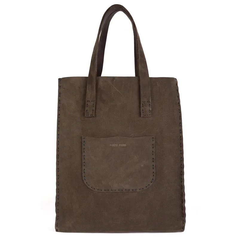 Creo bag - Deep brown made by Punto Pigro