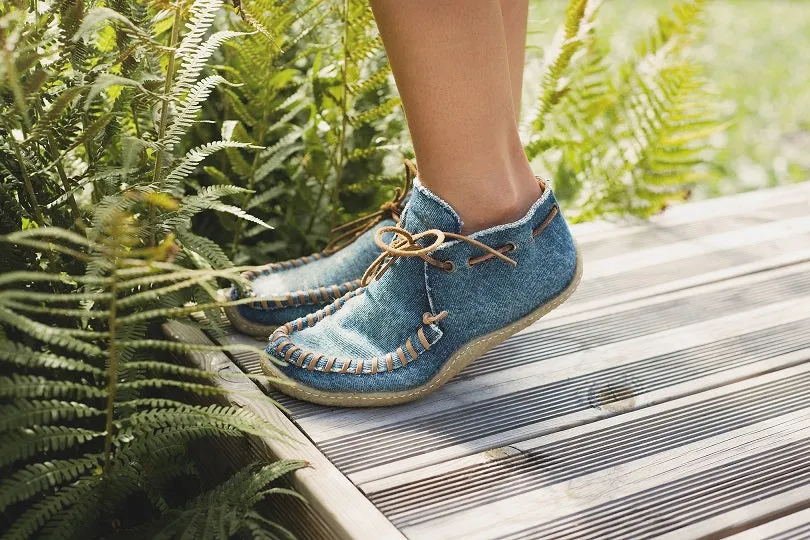 Nawayos – Denim Opanka shoes sold by Punto Pigro product image thumbnail 3