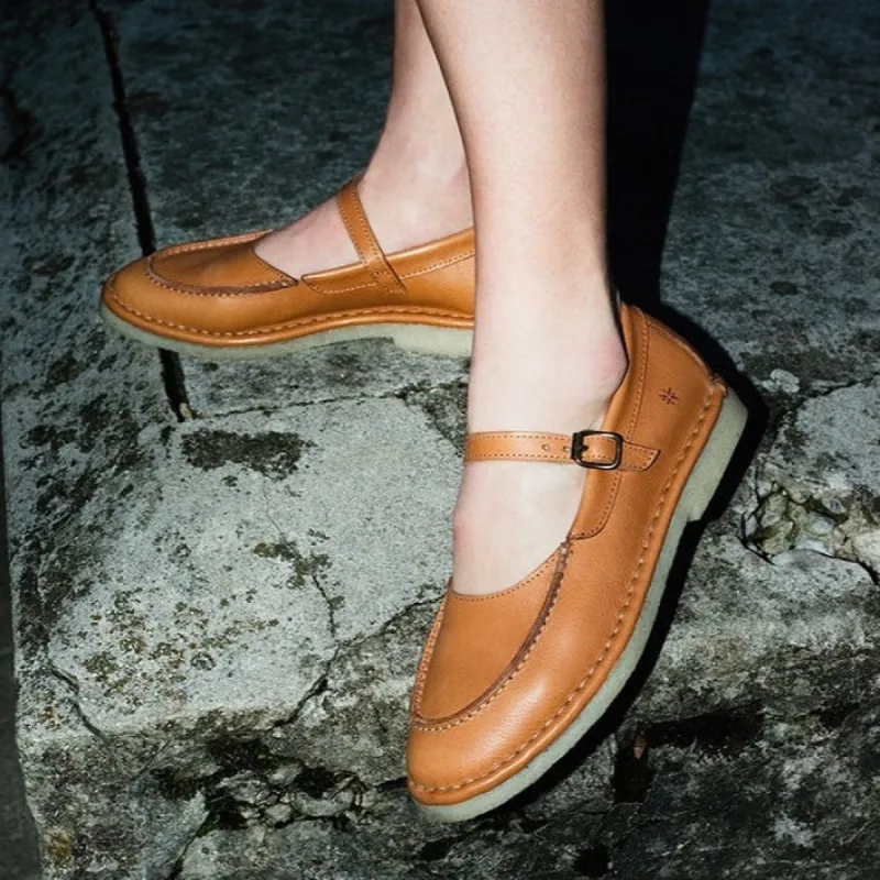 HAND 64 – Loafer Sandals Tan sold by Punto Pigro