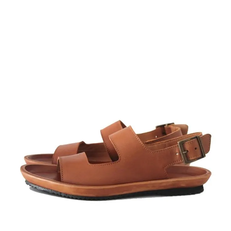 OP-N02 – Leather sandals sold by Punto Pigro product image thumbnail 3