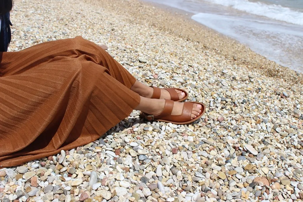 OP-N02 – Leather sandals sold by Punto Pigro product image thumbnail 5