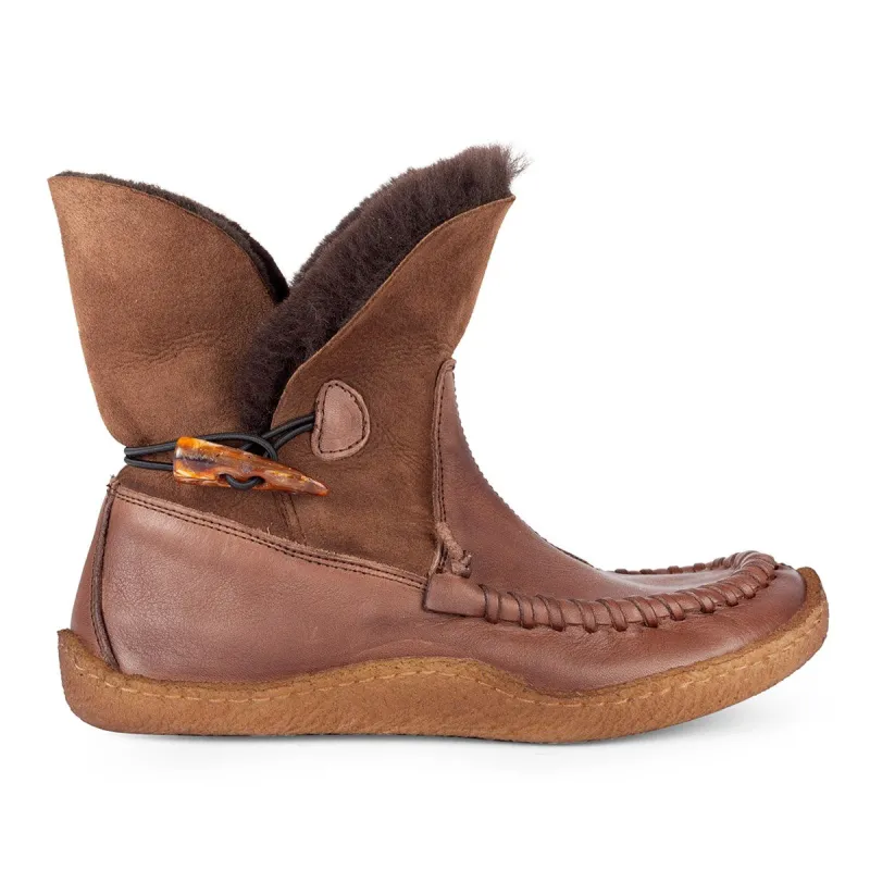 Orso Dark Brown – Slip-on boots sold by Punto Pigro