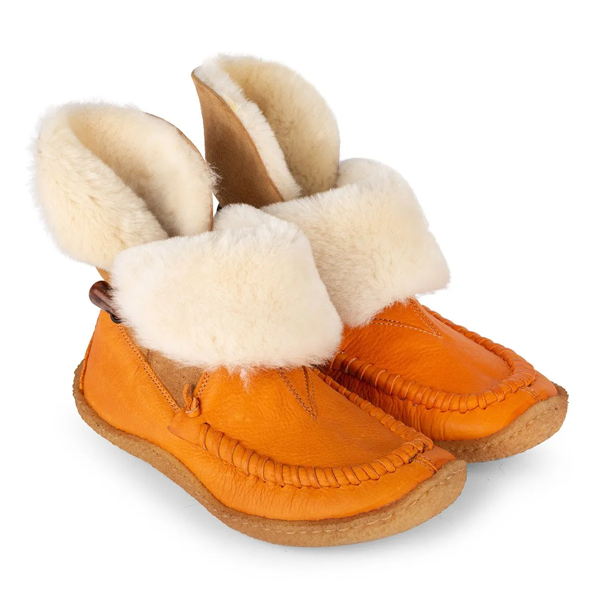 Orso Orange– Slip-on boots sold by Punto Pigro product image thumbnail 4