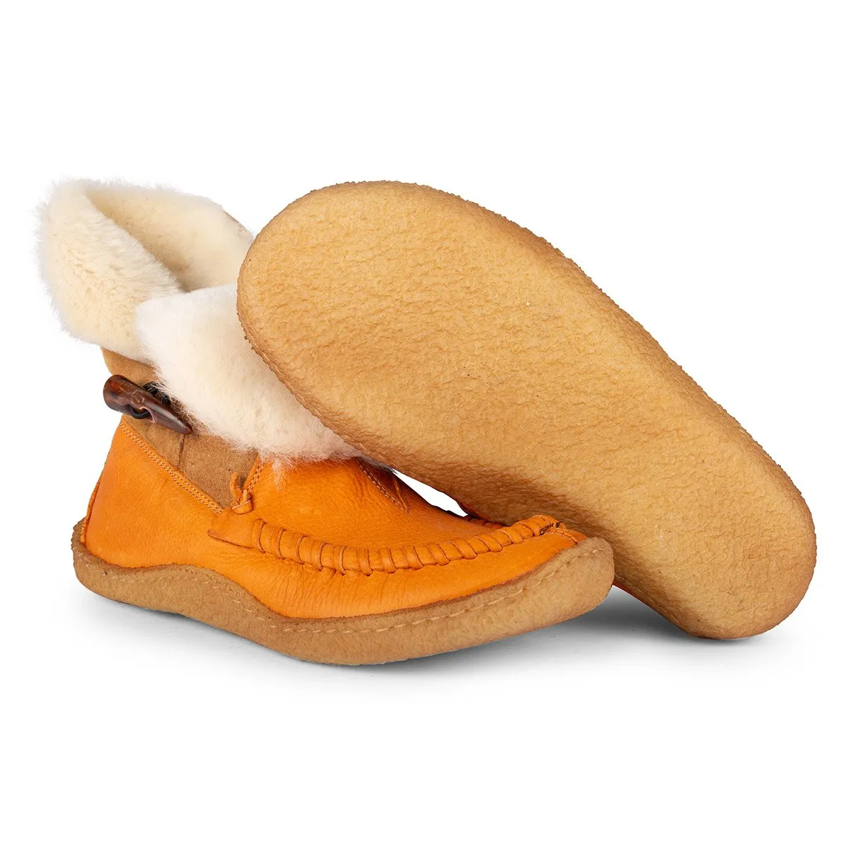 Orso Orange– Slip-on boots sold by Punto Pigro product image thumbnail 5
